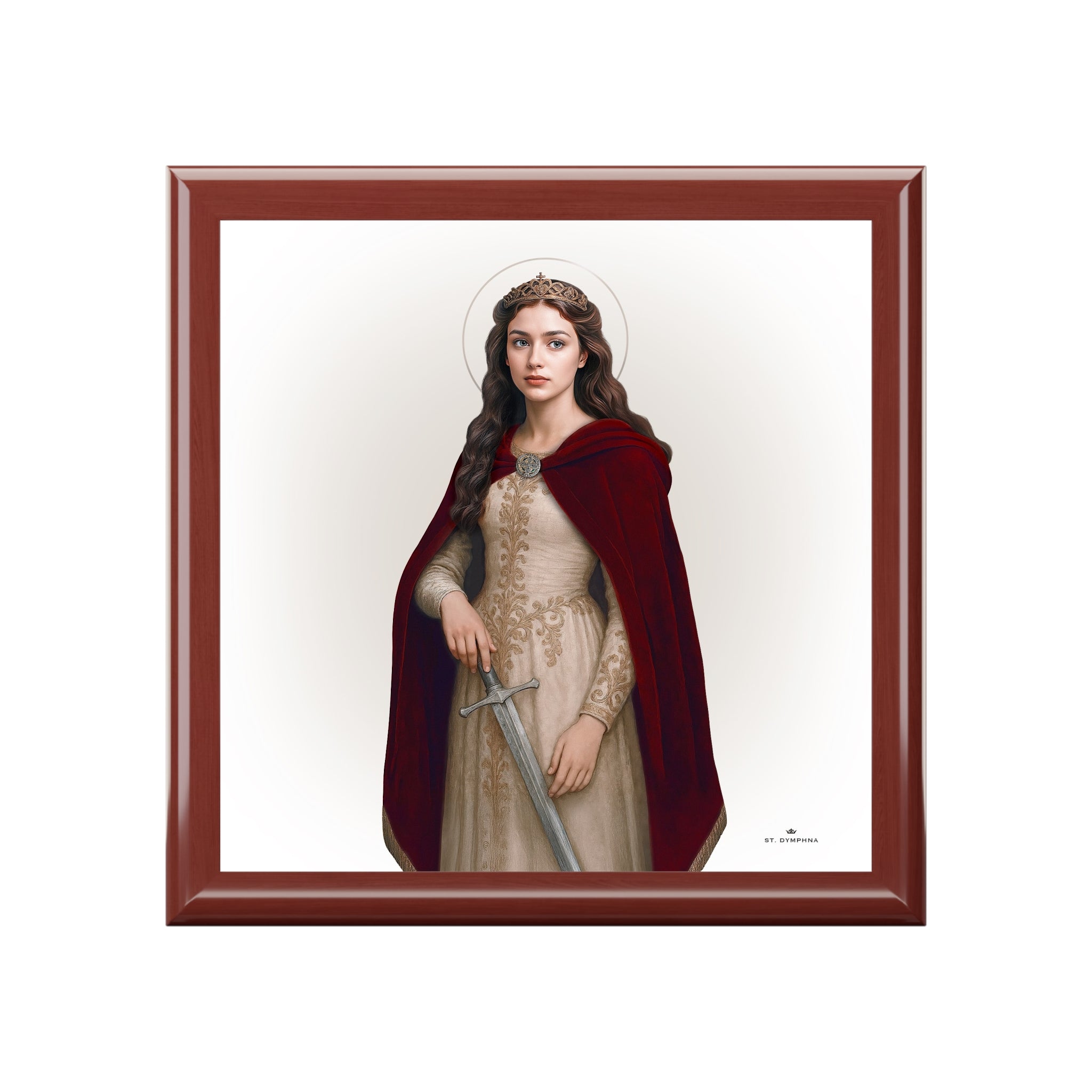 St. Dymphna Keepsake Box