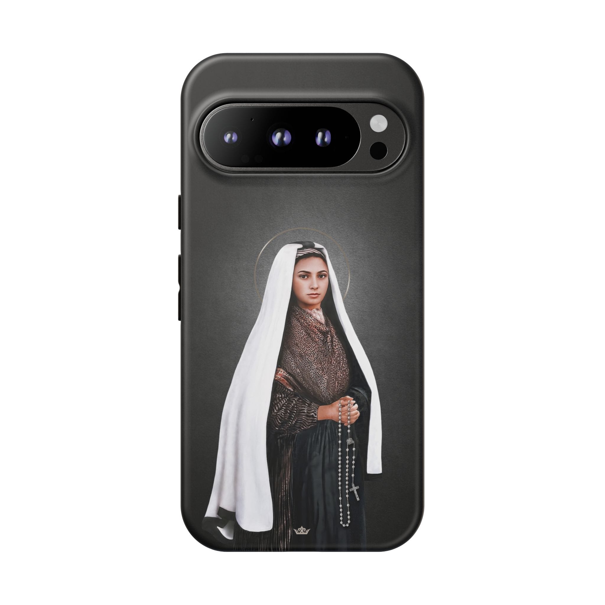 St. Bernadette Hard Phone Case (Dark) Copyright VENXARA