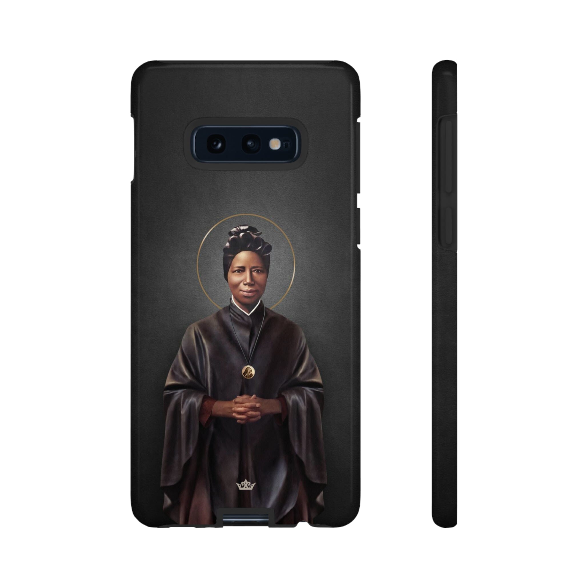 St. Josephine Bakhita Hard Phone Case (Dark)