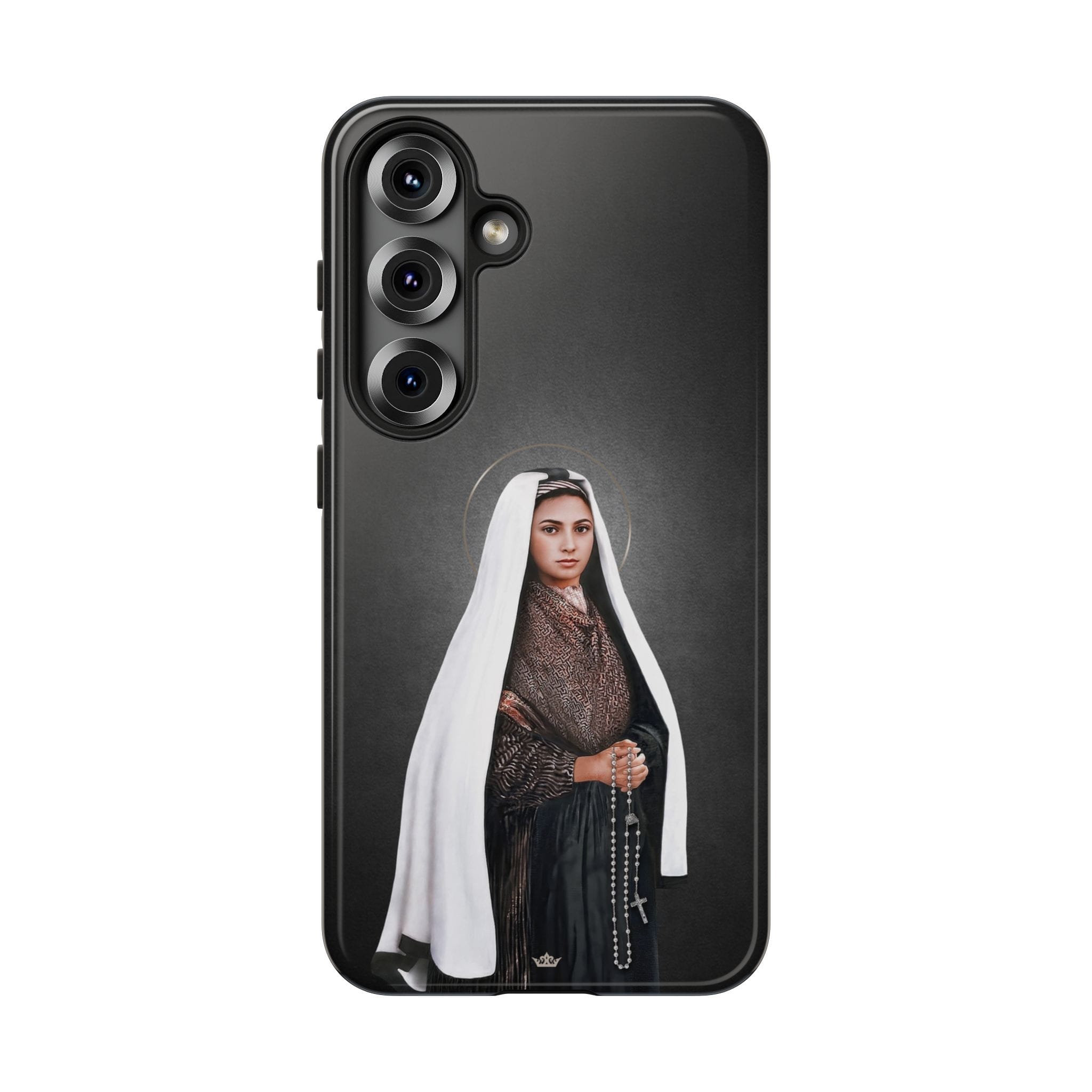 St. Bernadette Hard Phone Case (Dark) Copyright VENXARA
