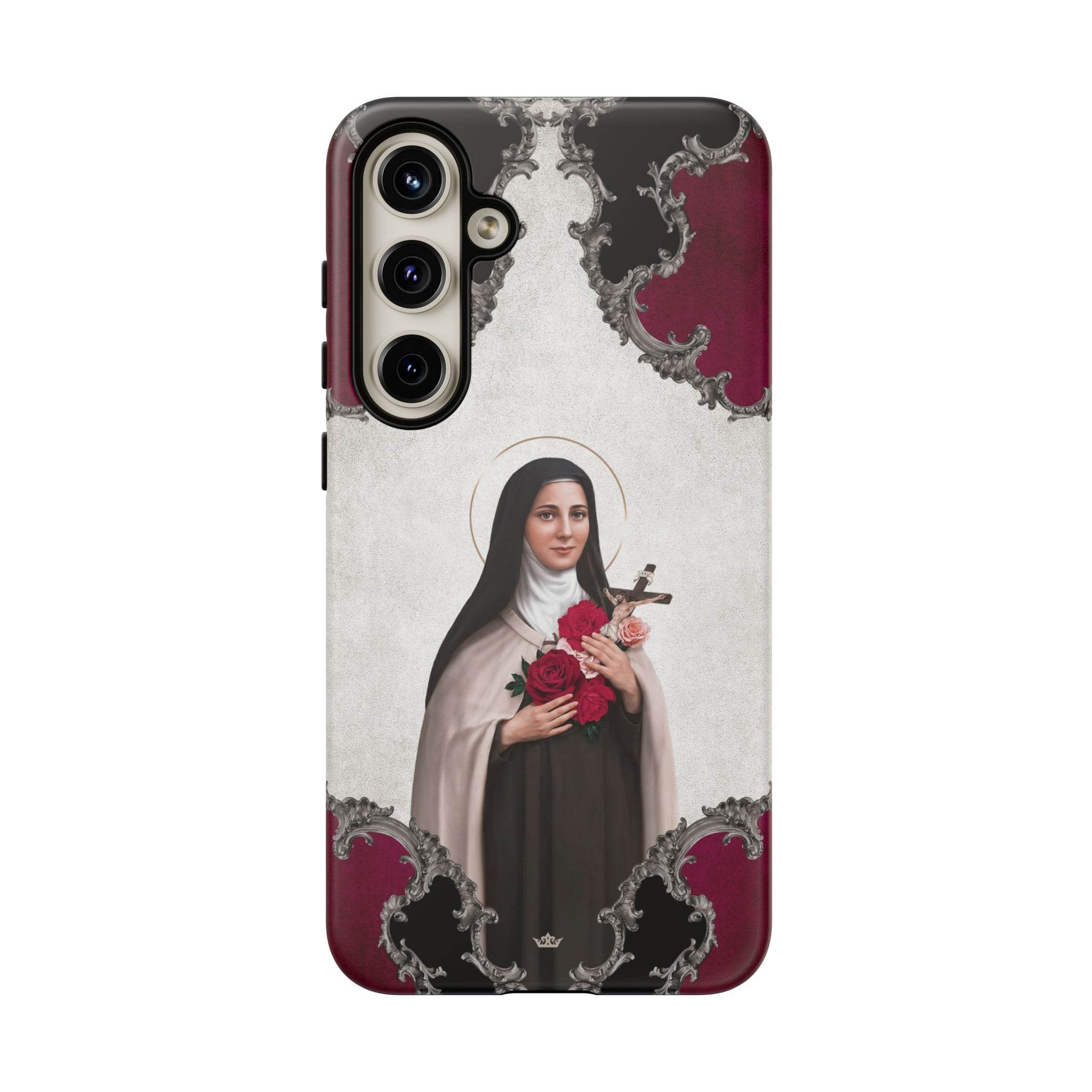 St. Therese of Lisieux Hard Phone Case (Baroque) Copyright VENXARA