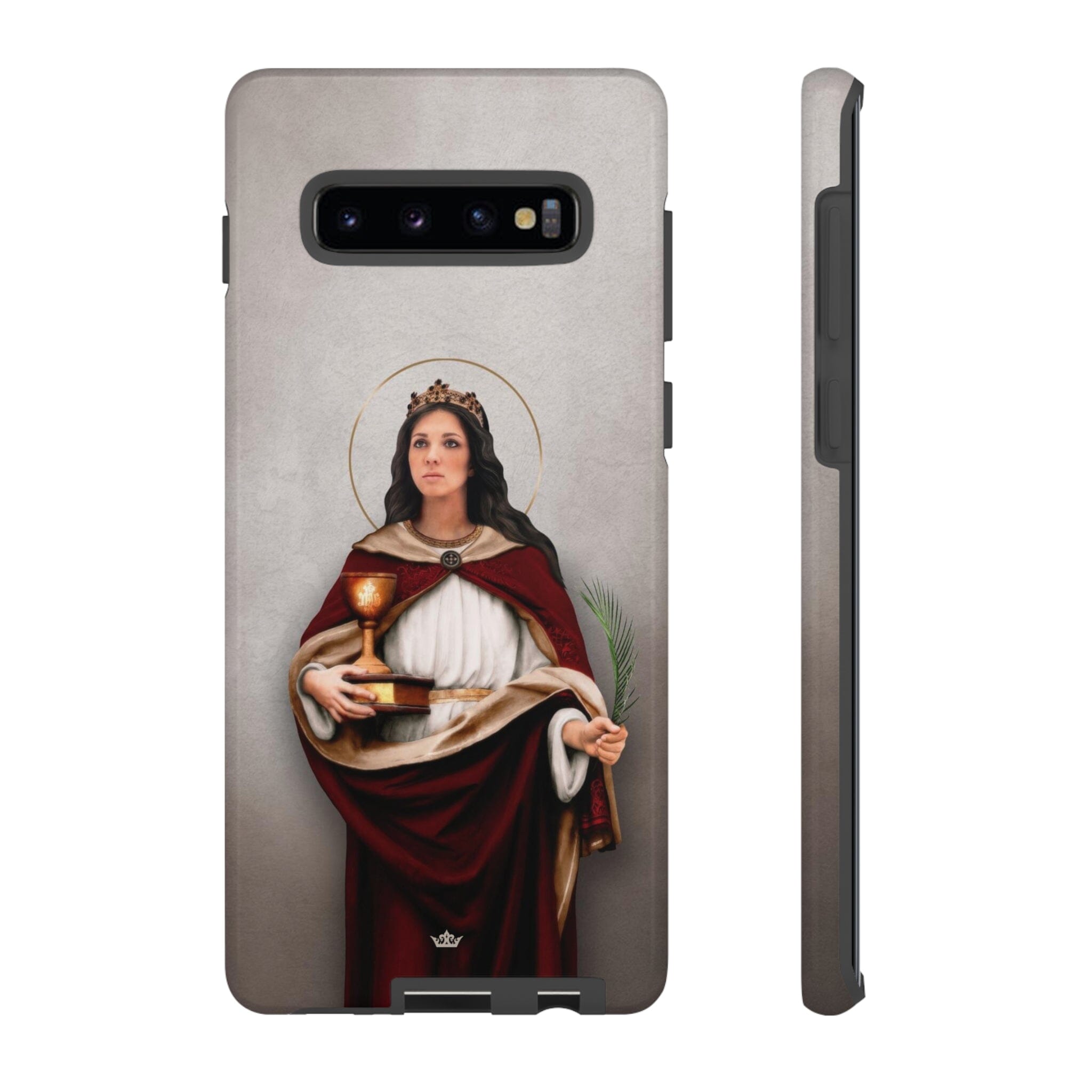 St. Barbara Hard Phone Case (Light)