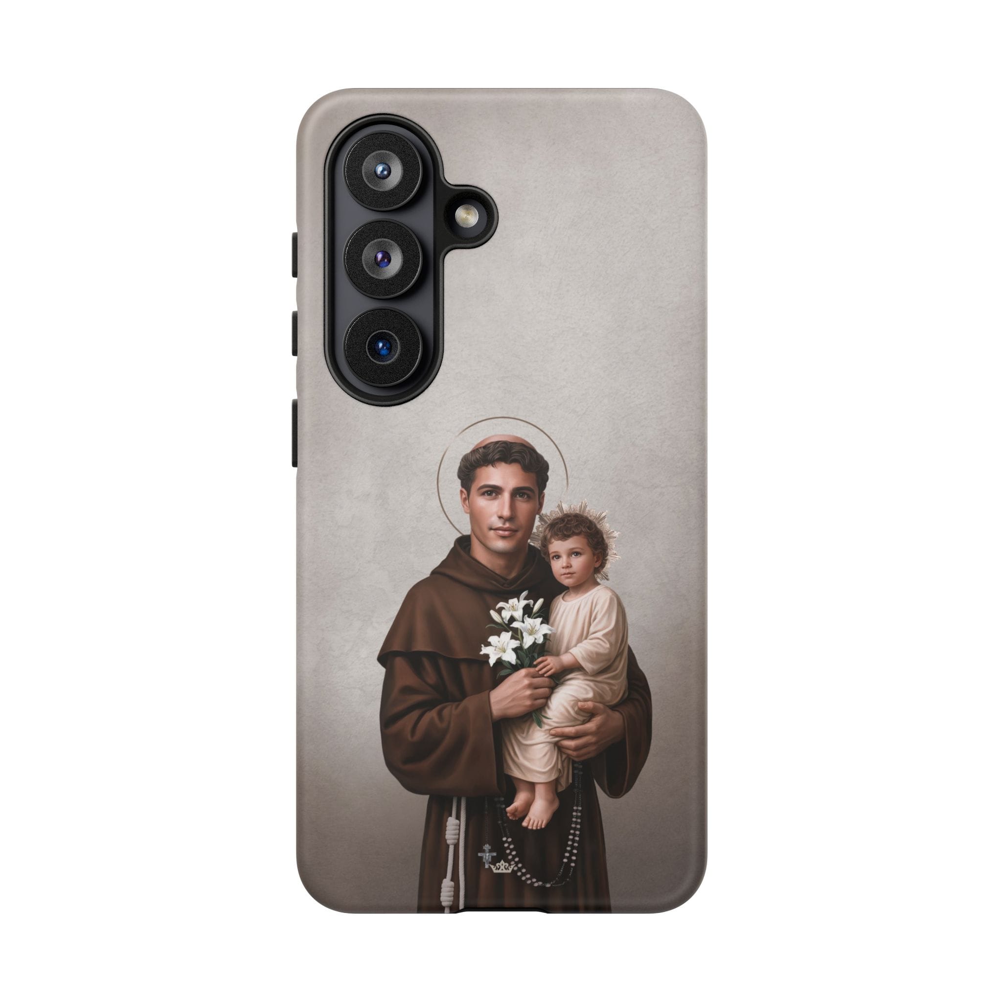 St. Anthony of Padua Hard Phone Case (Light) Copyright VENXARA