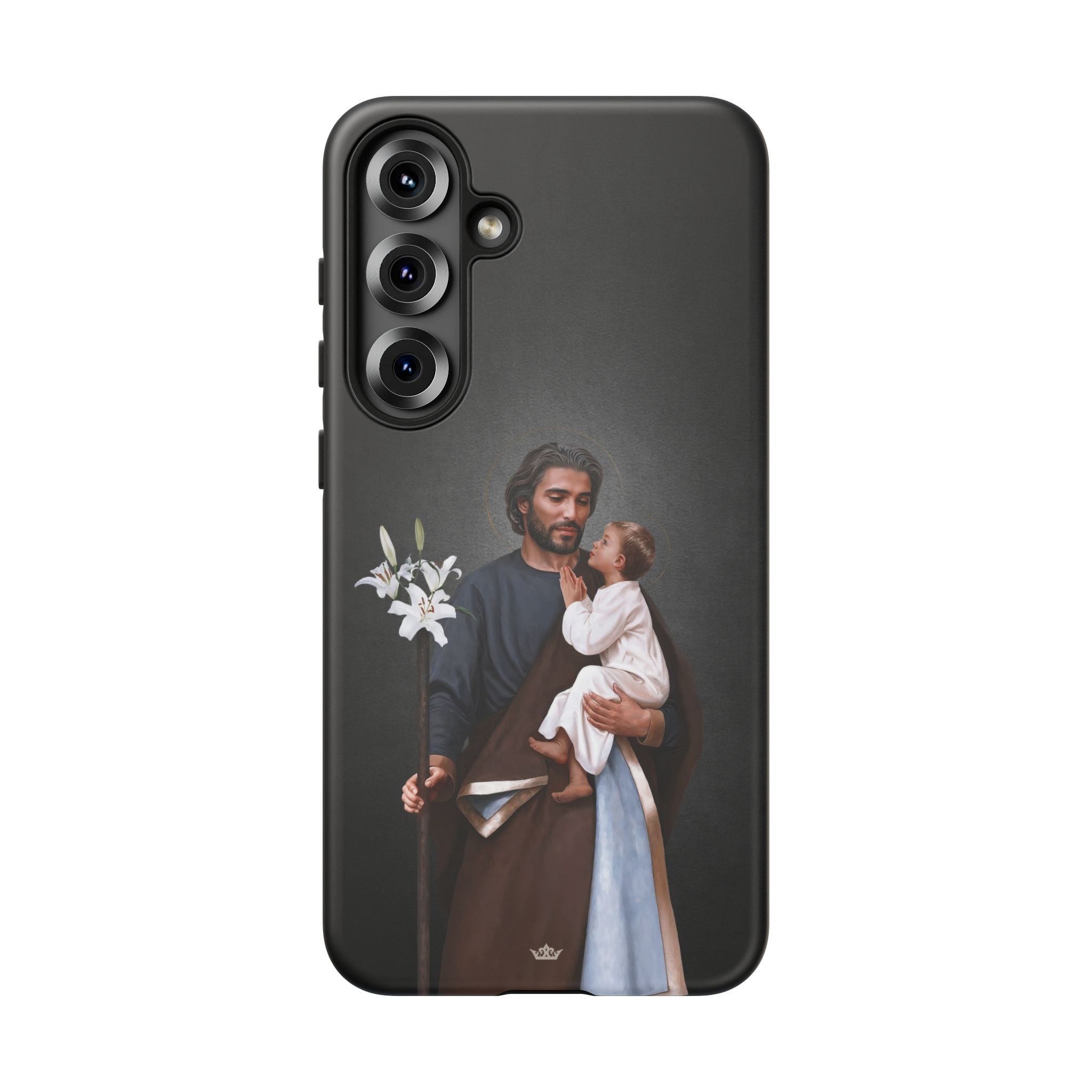 St. Joseph Hard Phone Case (Dark) Copyright VENXARA