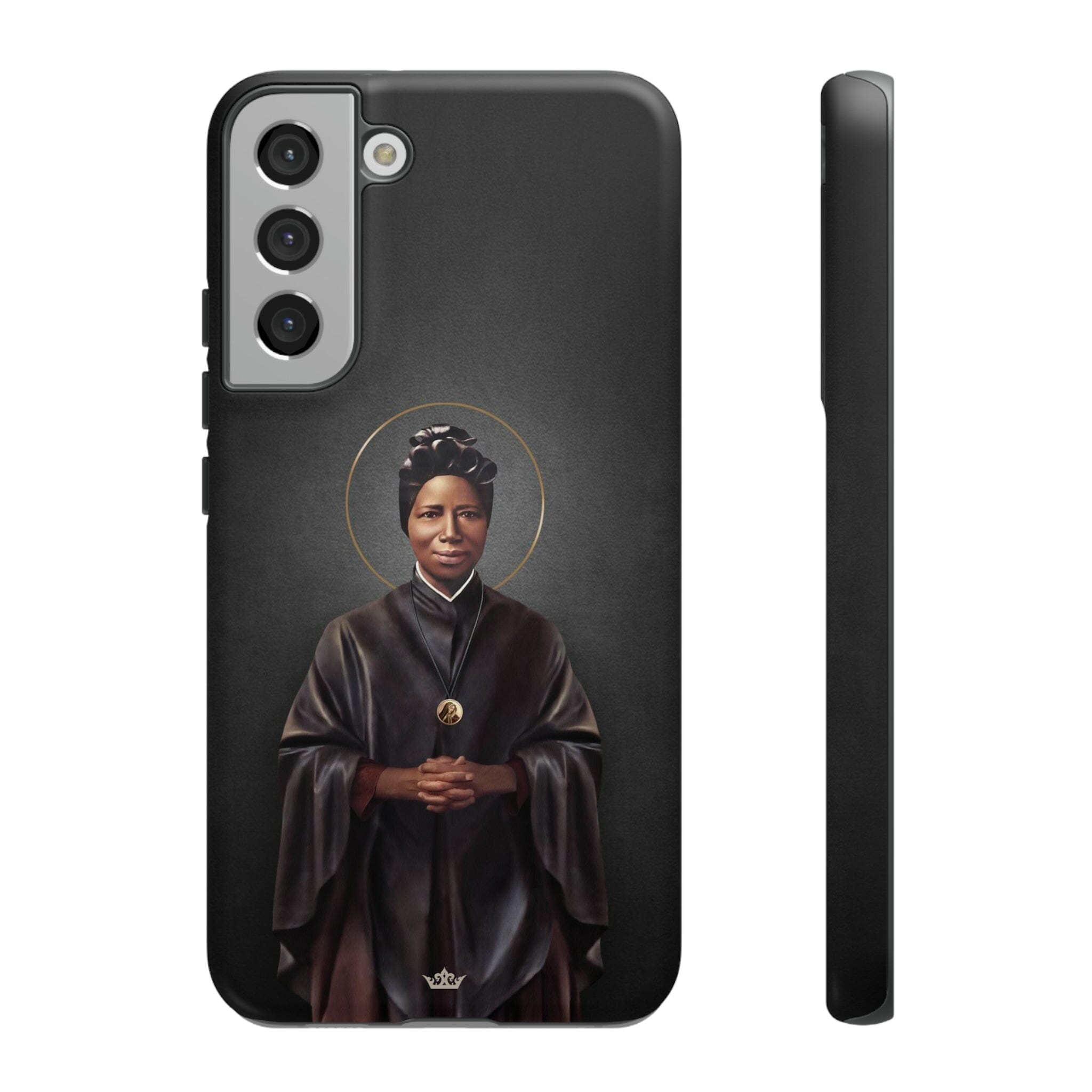 St. Josephine Bakhita Hard Phone Case (Dark)