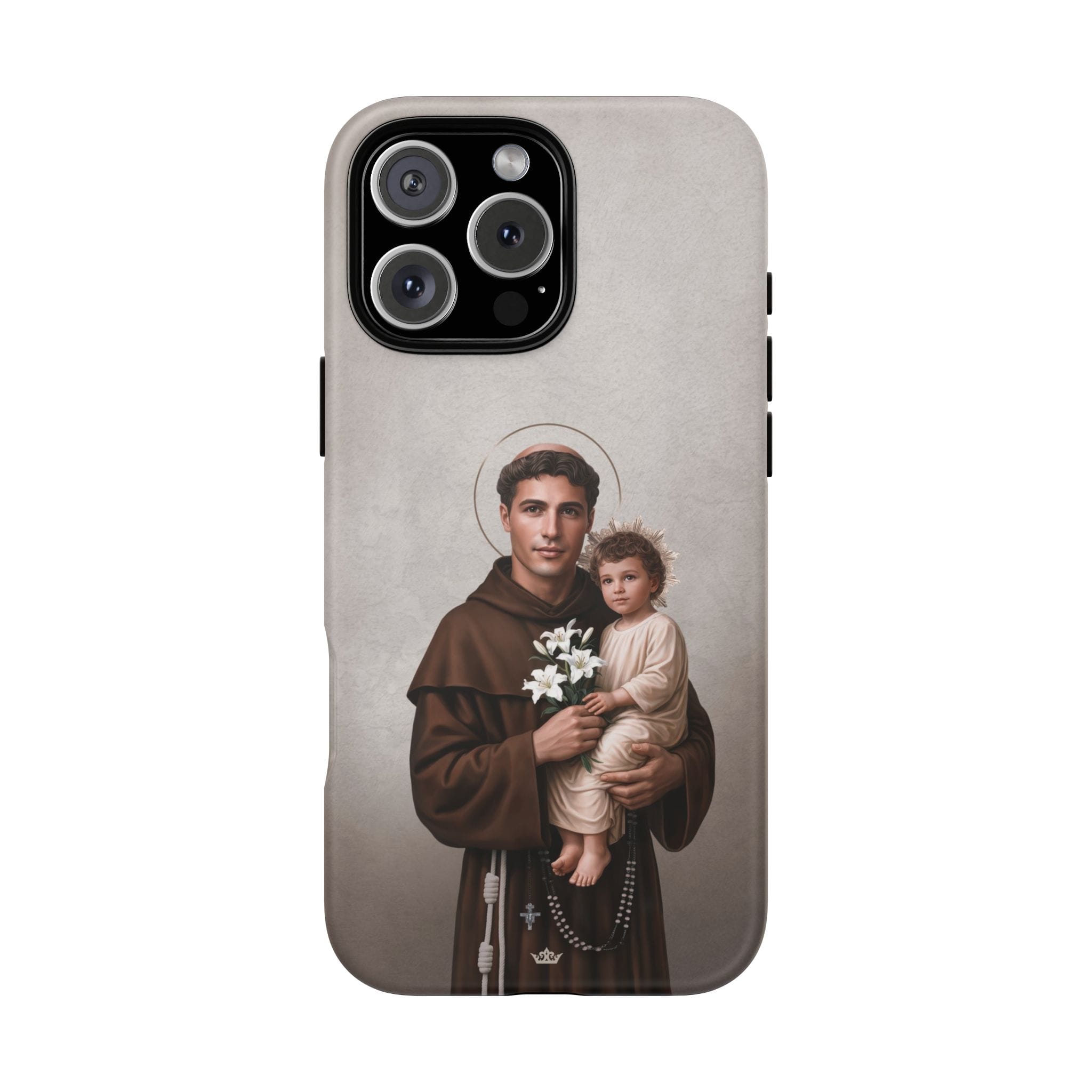 St. Anthony of Padua Hard Phone Case (Light) Copyright VENXARA