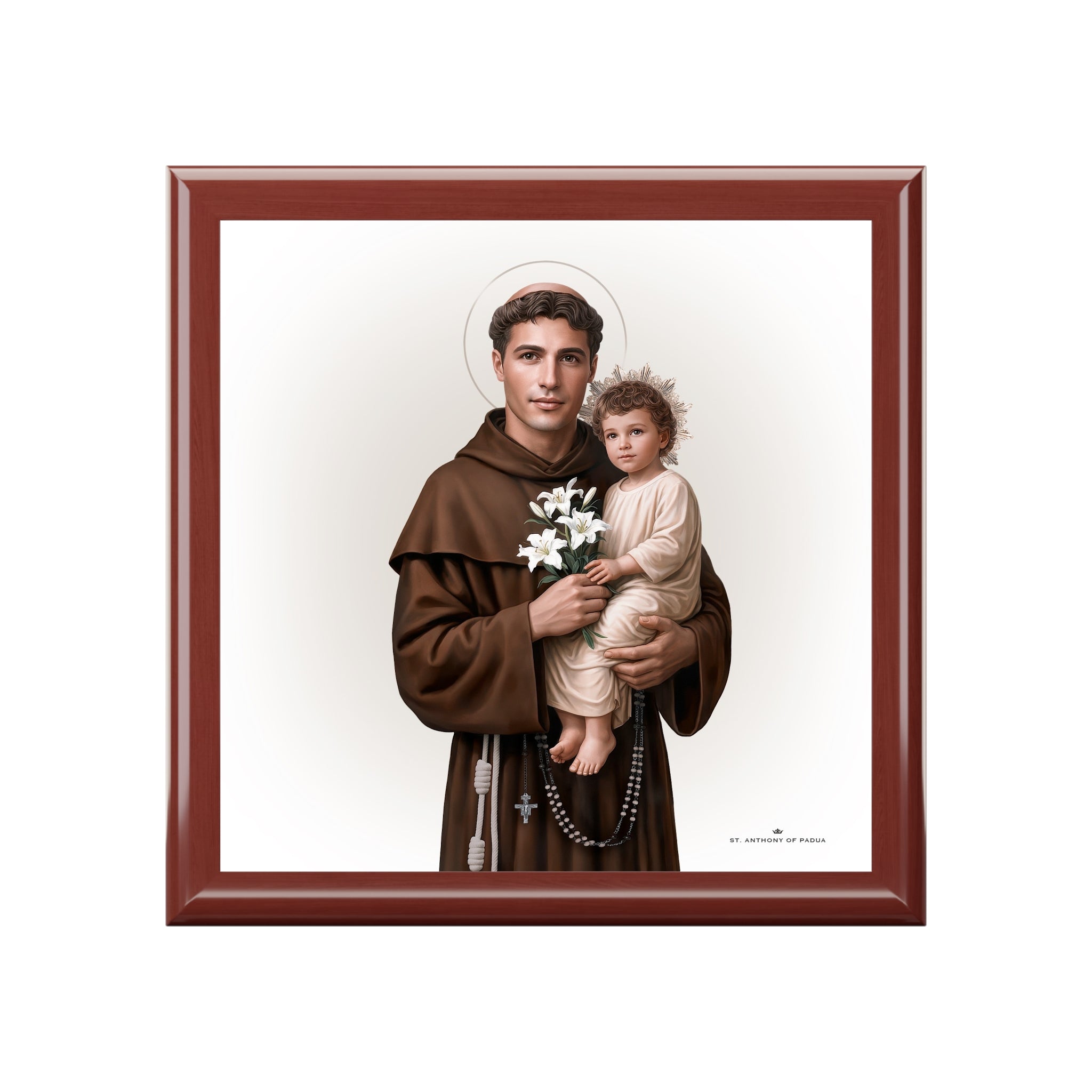 St. Anthony of Padua Keepsake Box