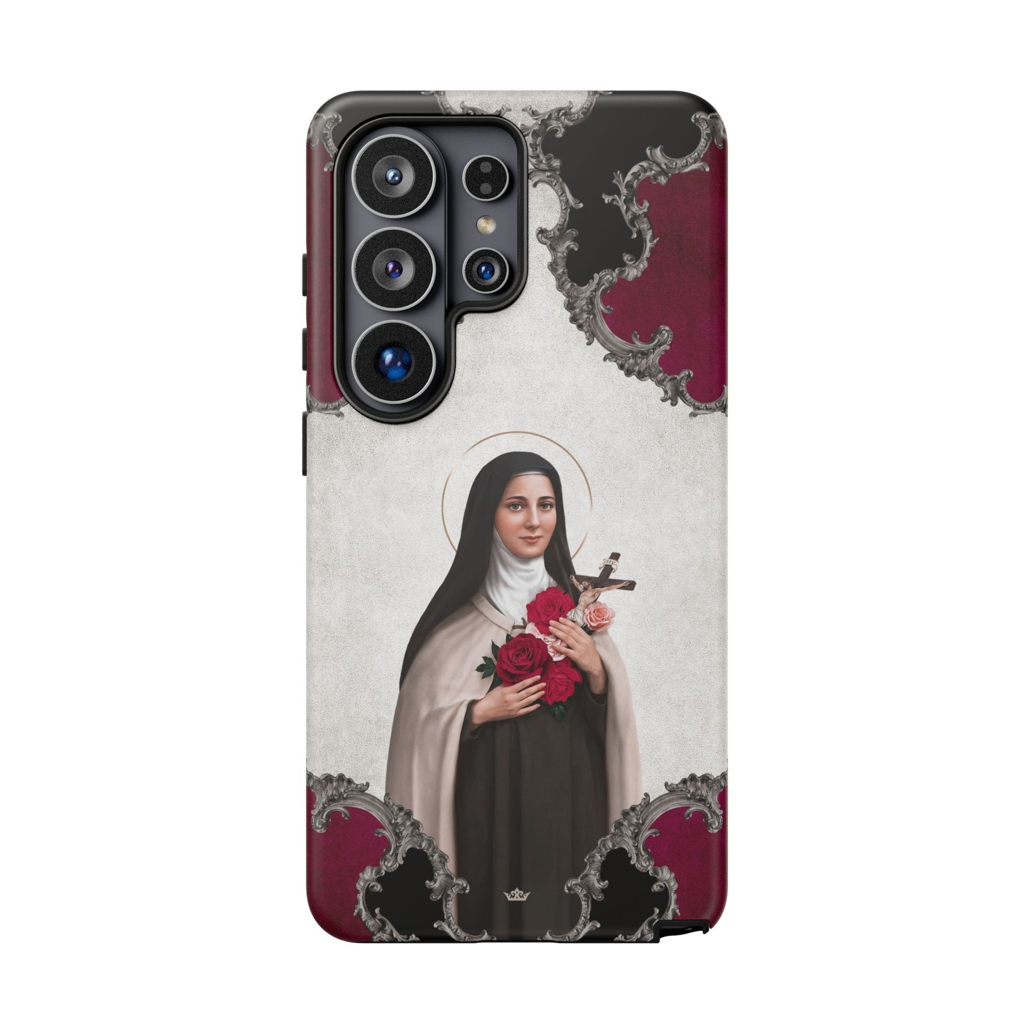 St. Therese of Lisieux Hard Phone Case (Baroque) Copyright VENXARA