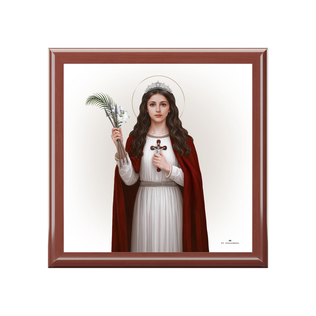 St. Philomena Keepsake Box