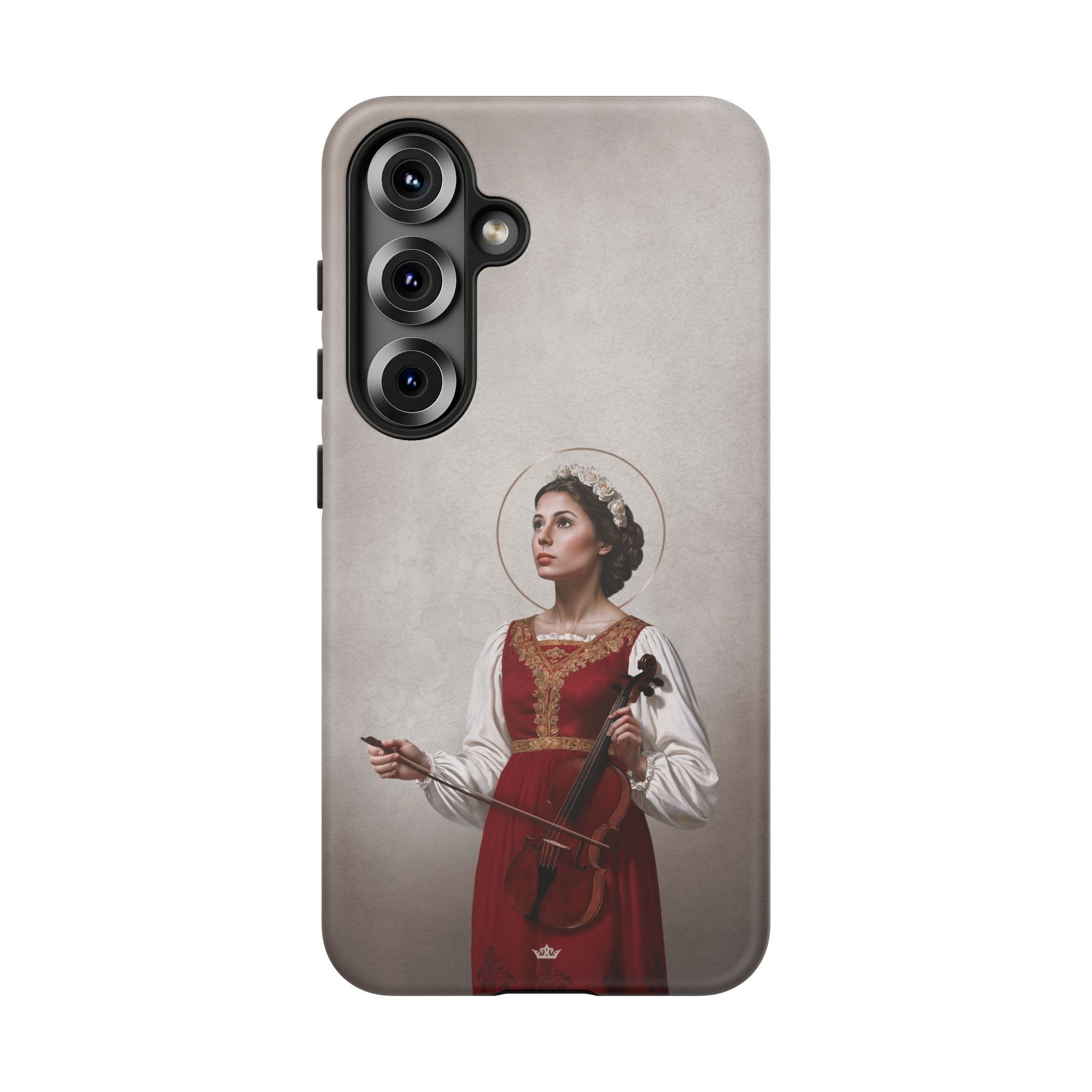 St. Cecilia Hard Phone Case (Light) Copyright VENXARA
