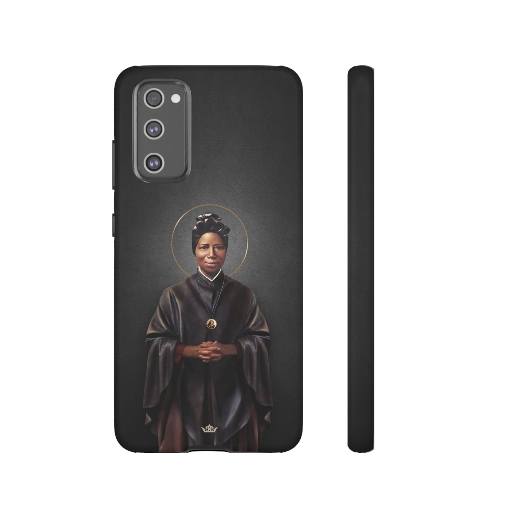 St. Josephine Bakhita Hard Phone Case (Dark)