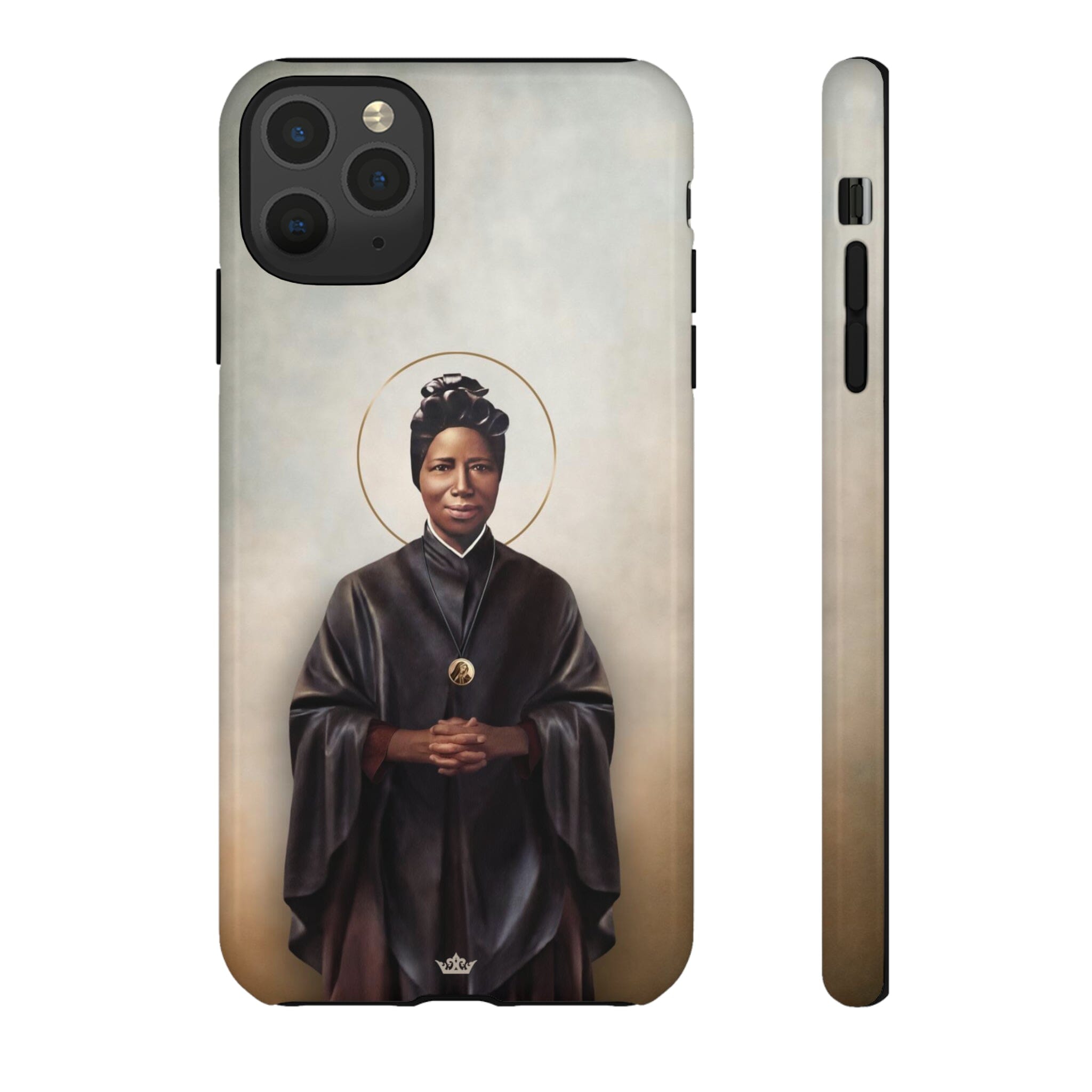 St. Josephine Bakhita Hard Phone Case (Light)