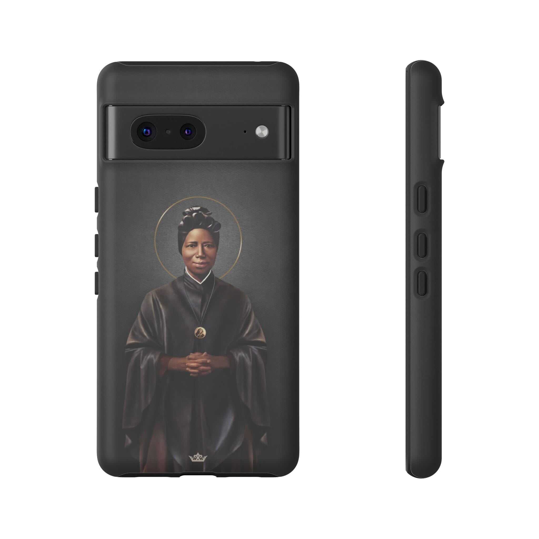 St. Josephine Bakhita Hard Phone Case (Dark)