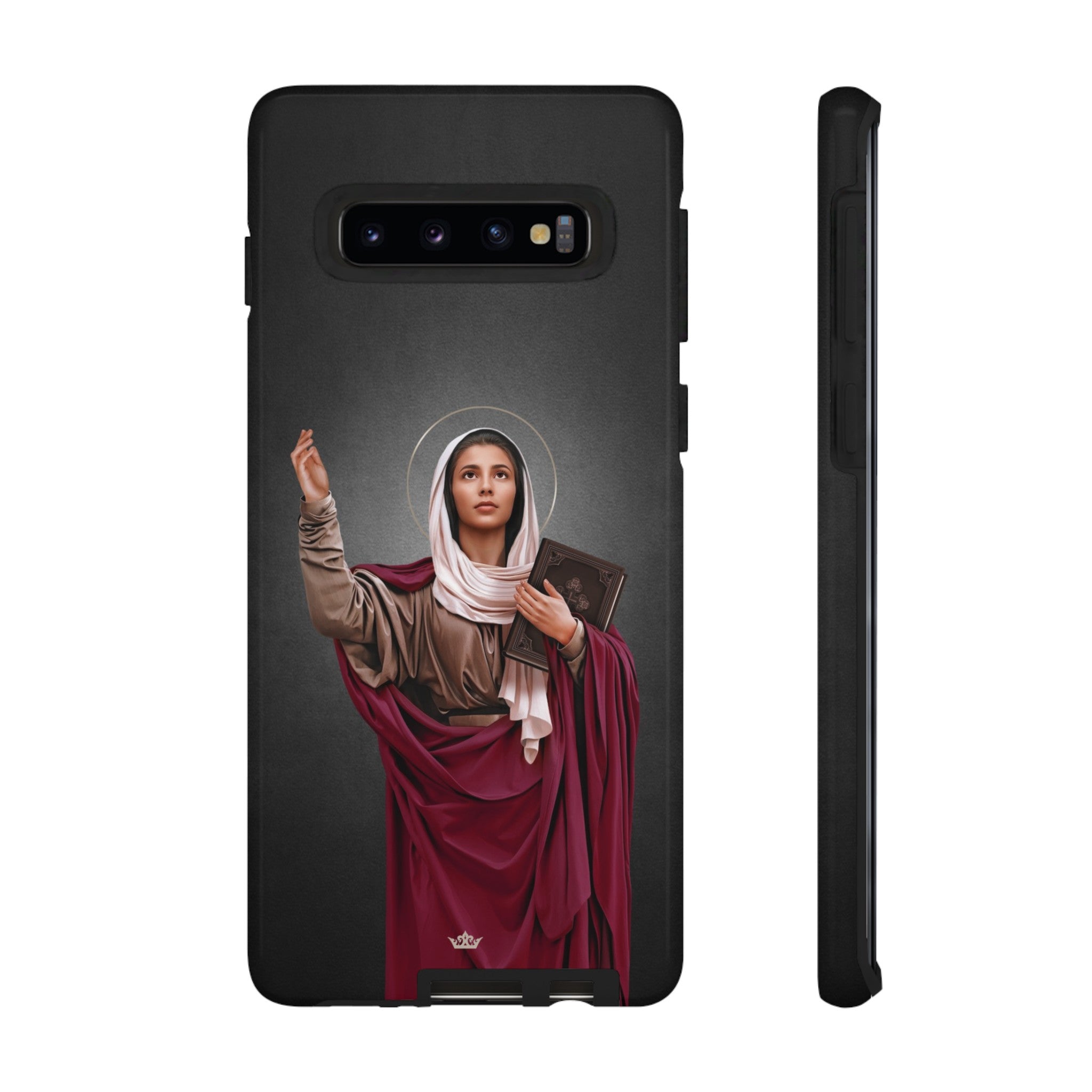 St. Monica Hard Phone Case (Dark)