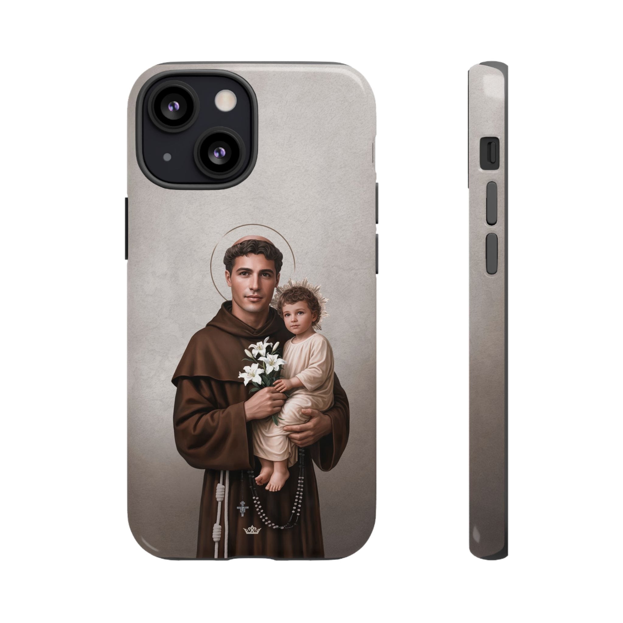 St. Anthony of Padua Hard Phone Case (Light) Copyright VENXARA