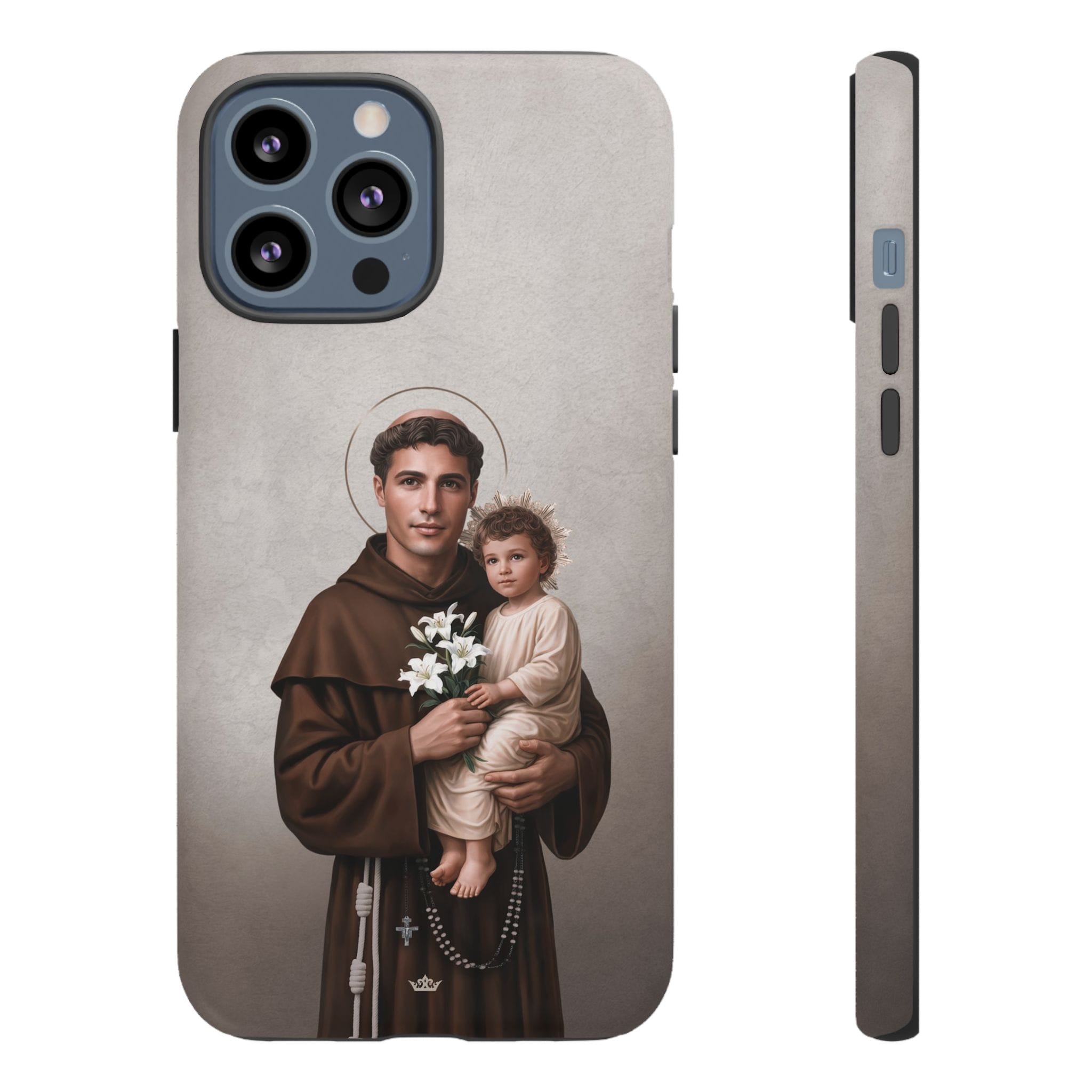 St. Anthony of Padua Hard Phone Case (Light) Copyright VENXARA