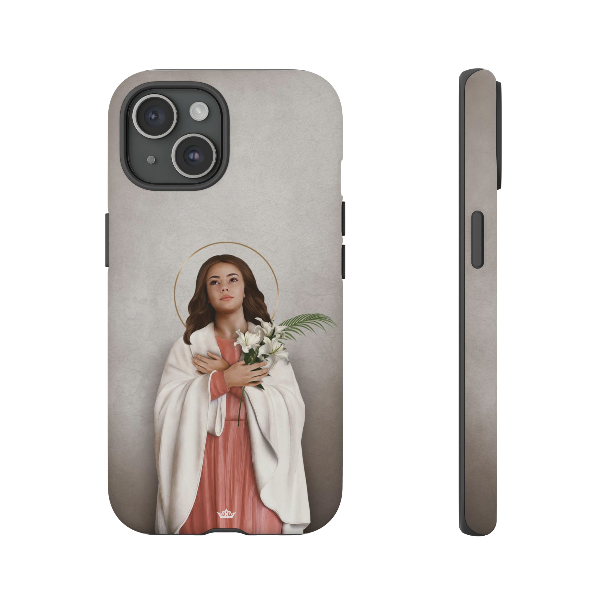 St. Maria Goretti Hard Phone Case (Light)