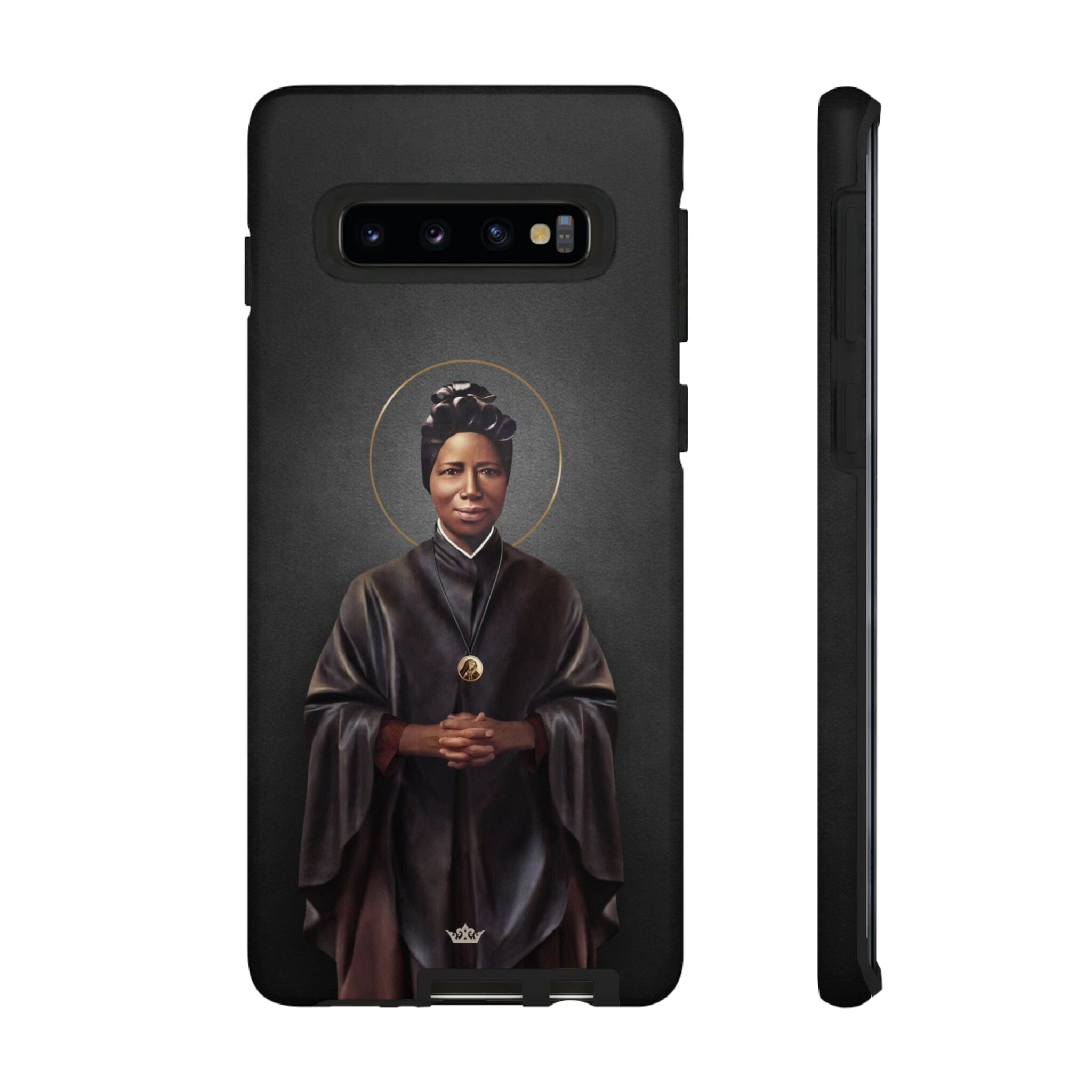 St. Josephine Bakhita Hard Phone Case (Dark)