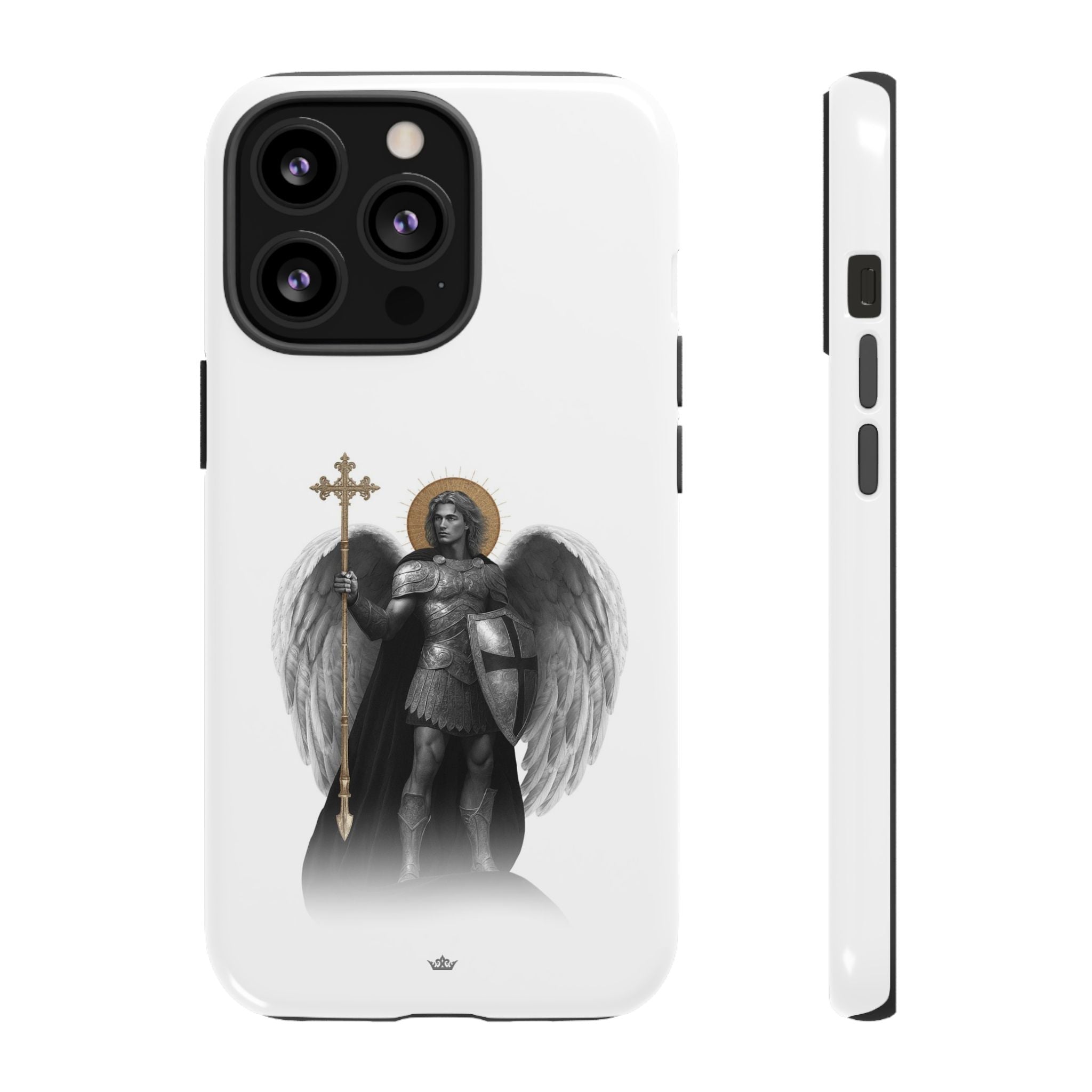 St. Michael the Archangel Victorious Hard Phone Case (Lumiere)