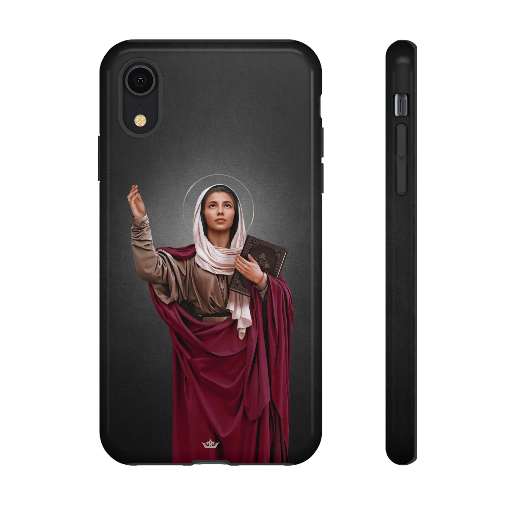 St. Monica Hard Phone Case (Dark)