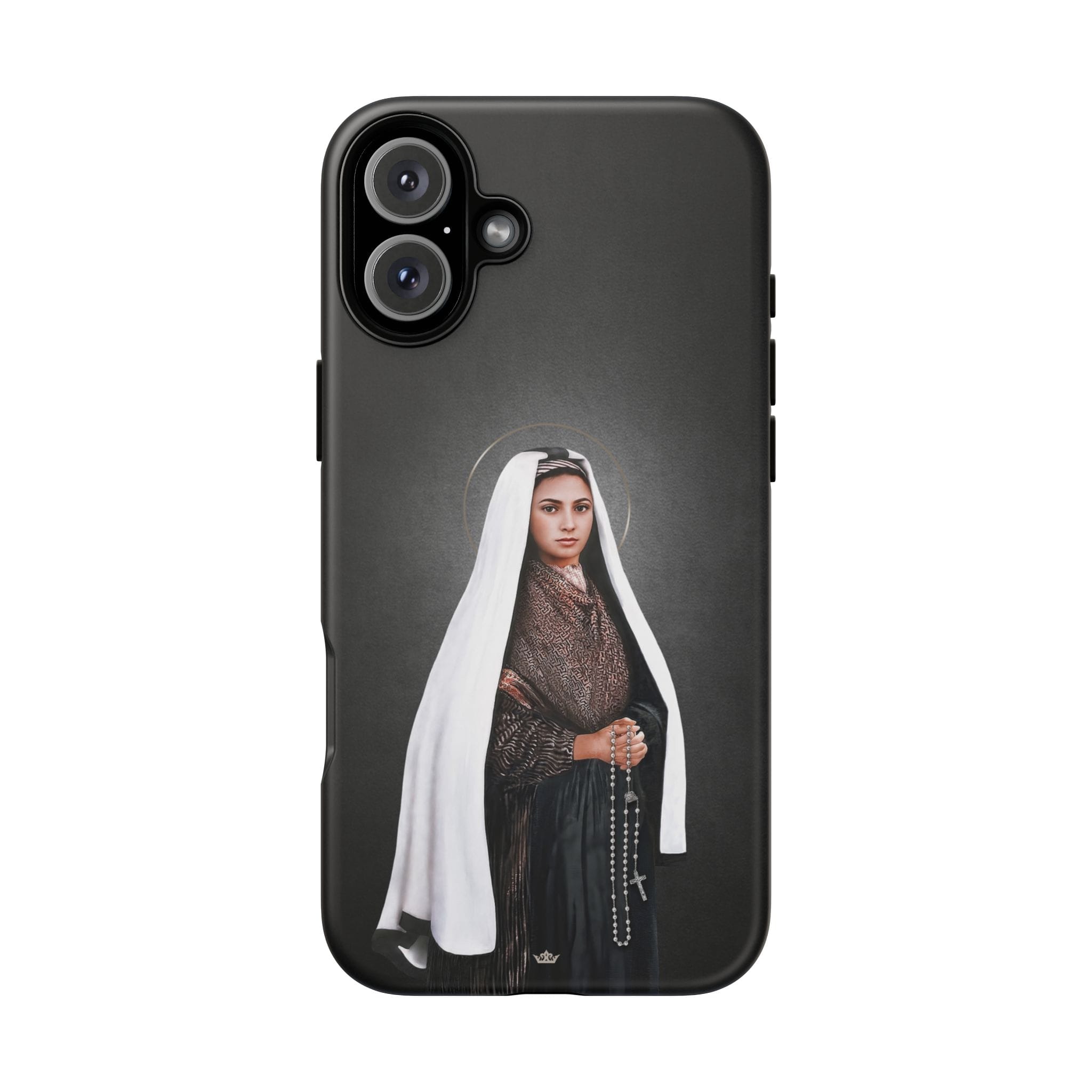 St. Bernadette Hard Phone Case (Dark) Copyright VENXARA