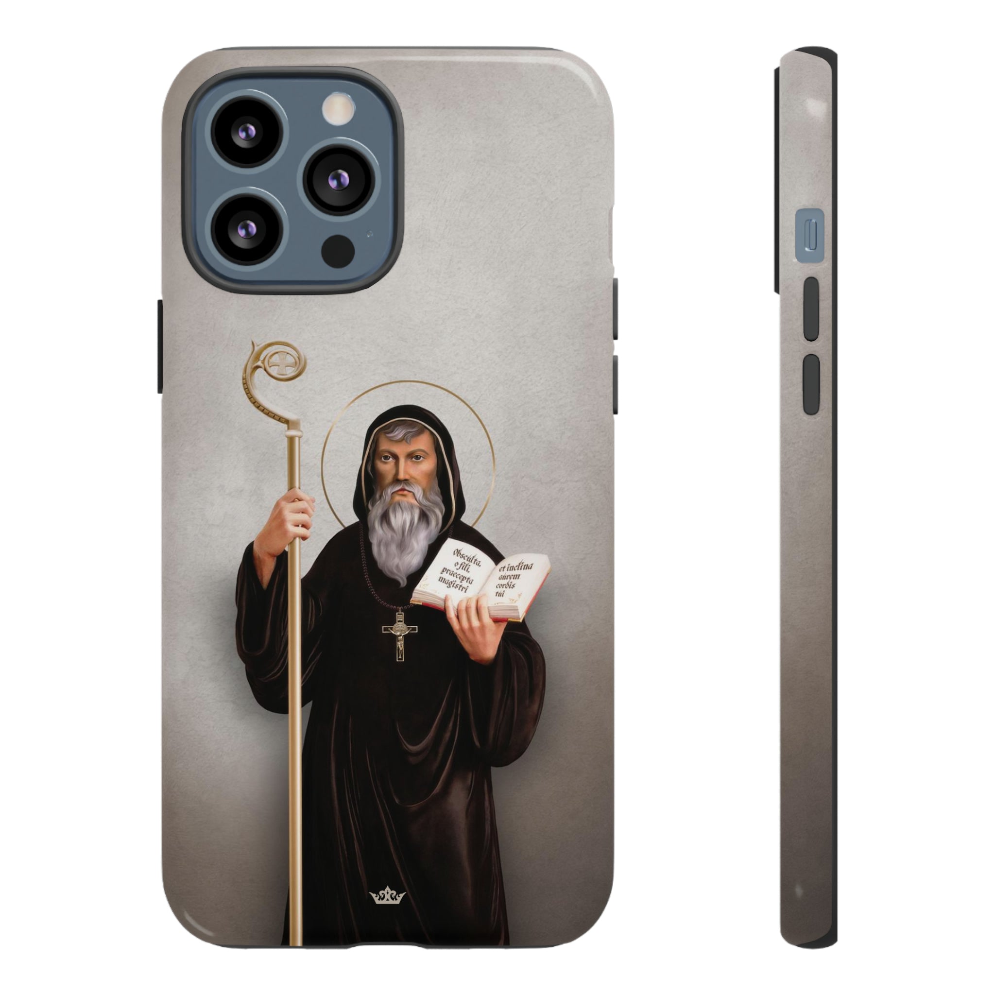St. Benedict Hard Phone Case (Light)