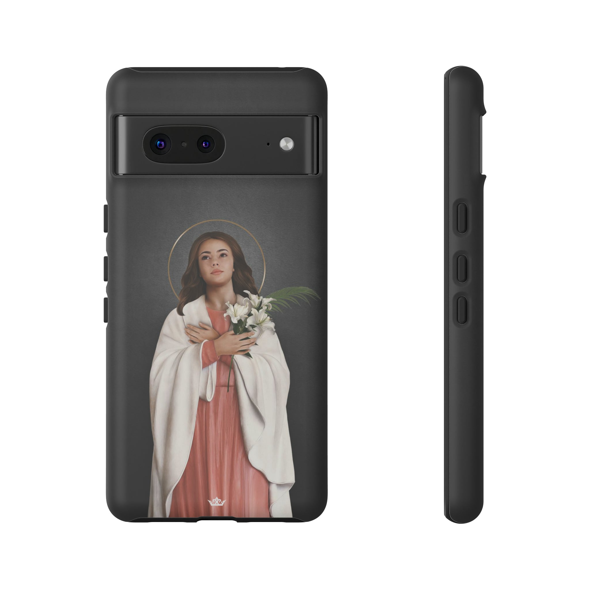 St. Maria Goretti Hard Phone Case (Dark)