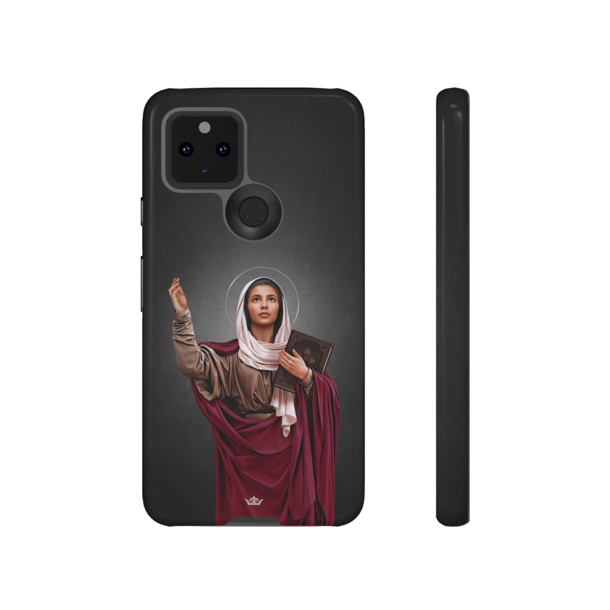 St. Monica Hard Phone Case (Dark)