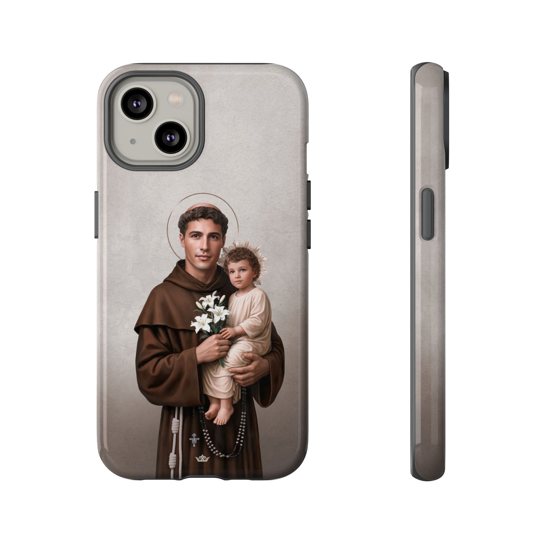 St. Anthony of Padua Hard Phone Case (Light) Copyright VENXARA