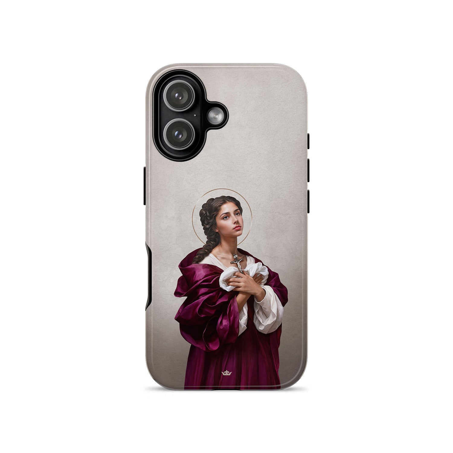 St. Agatha Hard Phone Case (Light)