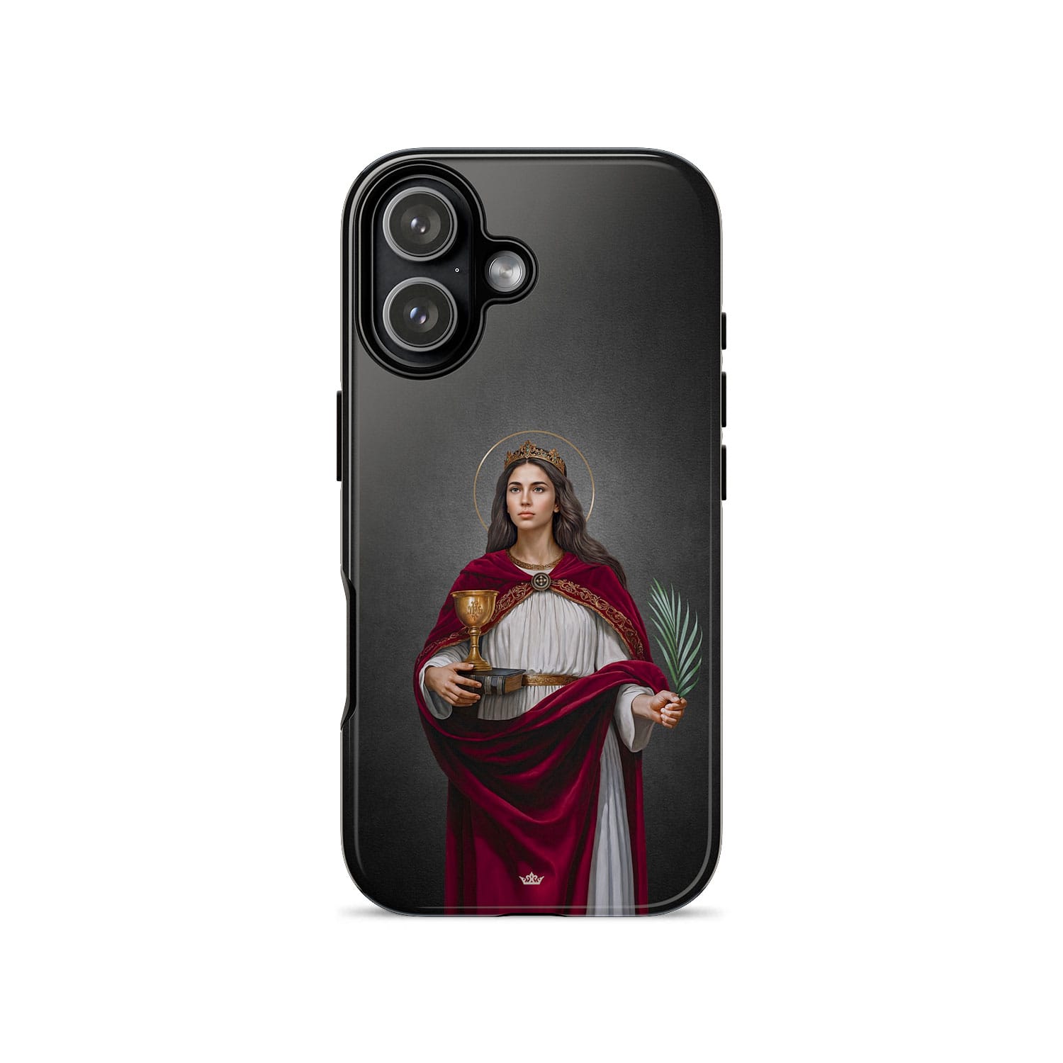 St. Barbara Hard Phone Case (Dark) Copyright VENXARA