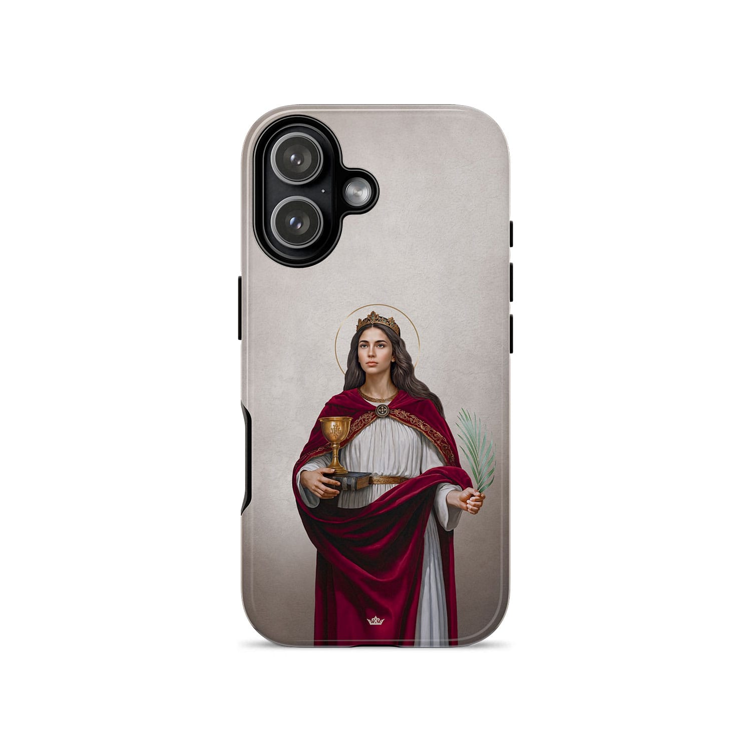 St. Barbara Hard Phone Case (Light) Copyright VENXARA