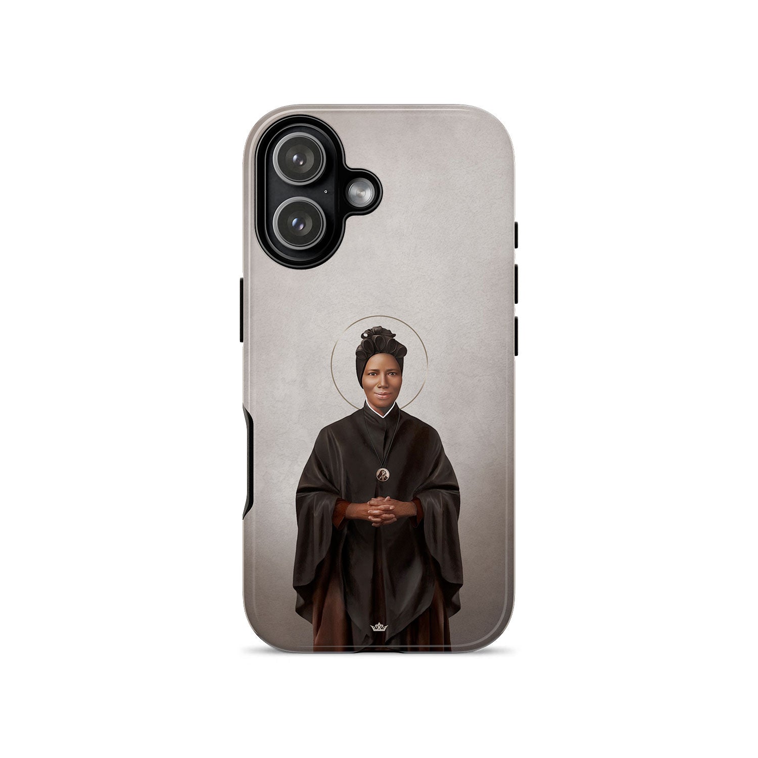 St. Josephine Bakhita Hard Phone Case (Light)