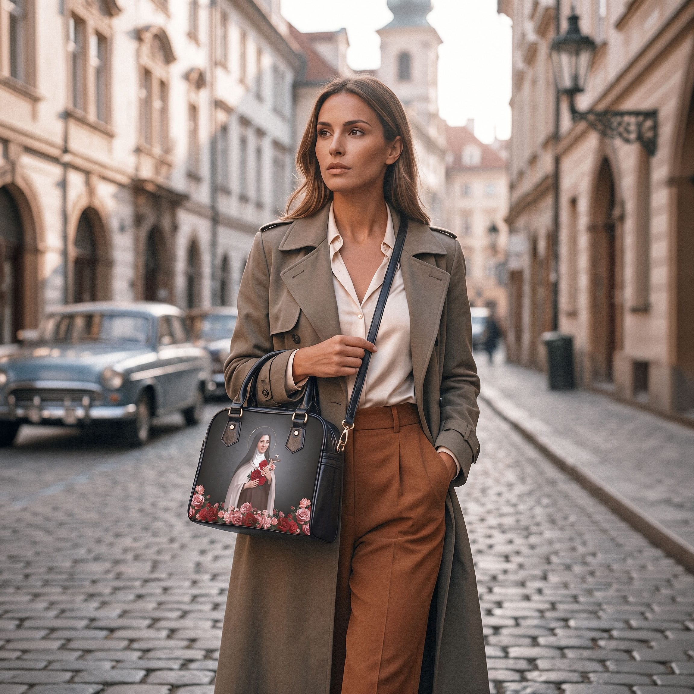 St. Therese of Lisieux Handbag Copyright VENXARA