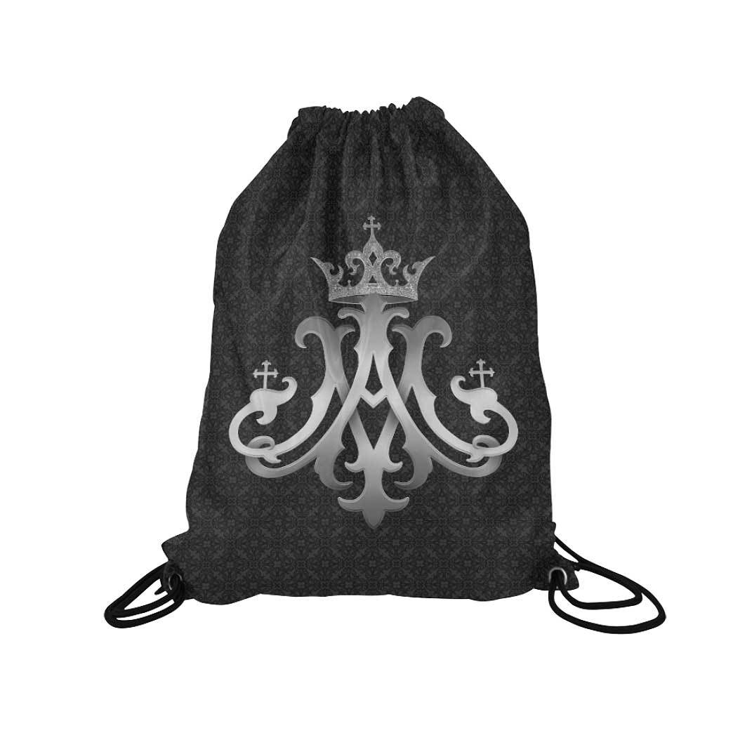 Ave Maria Drawstring Bag