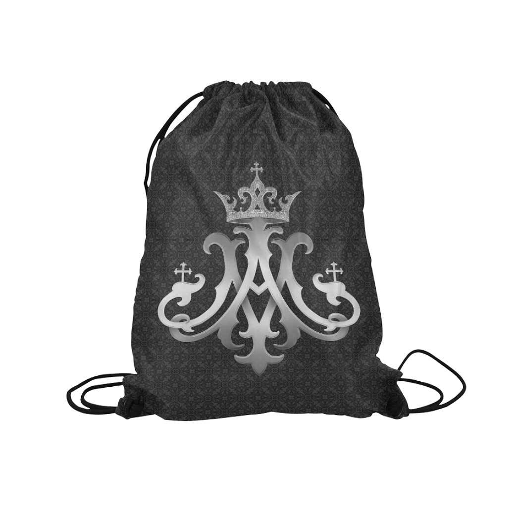 Ave Maria Drawstring Bag