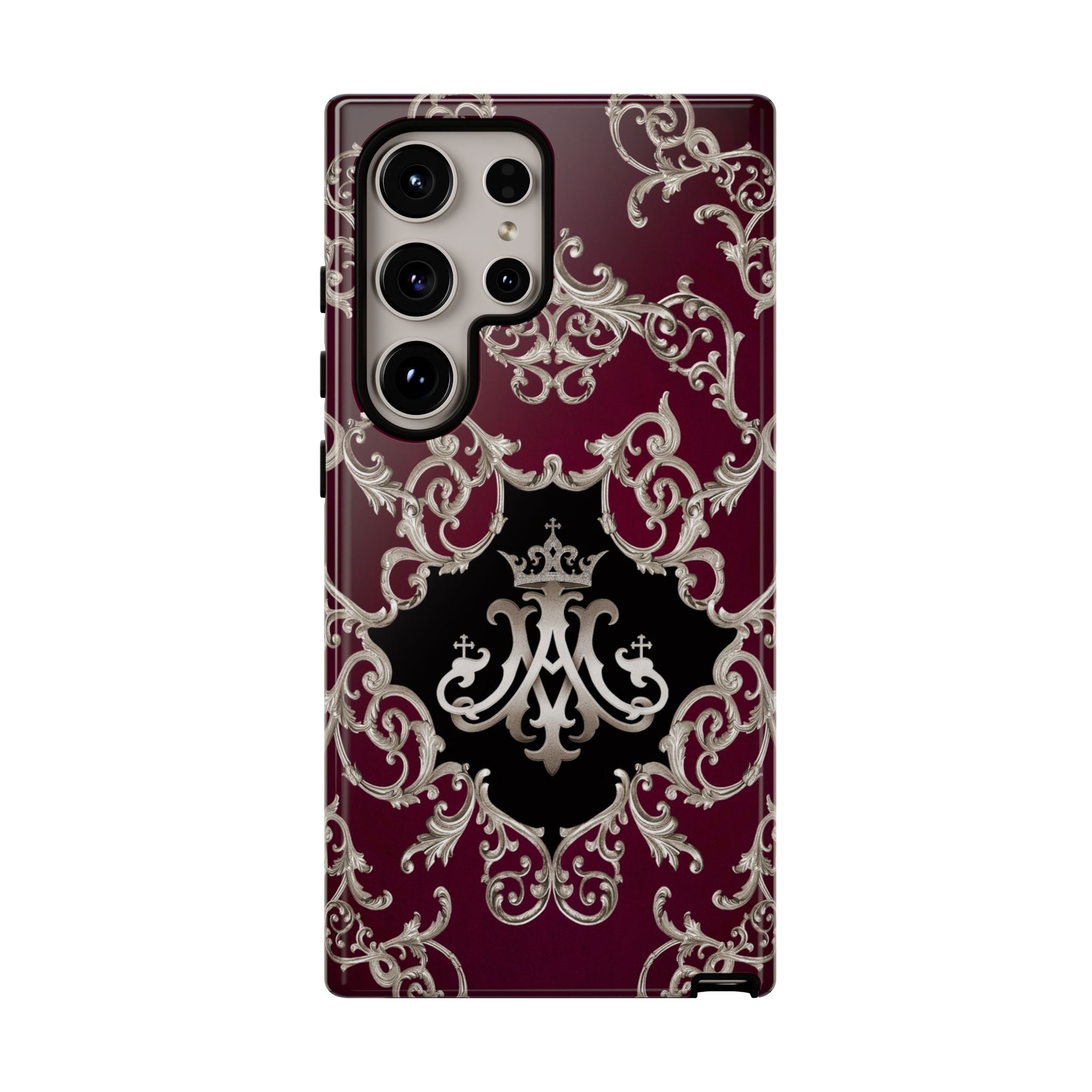 Ave Maria Hard Phone Case (Baroque Mahogany) - Venxara