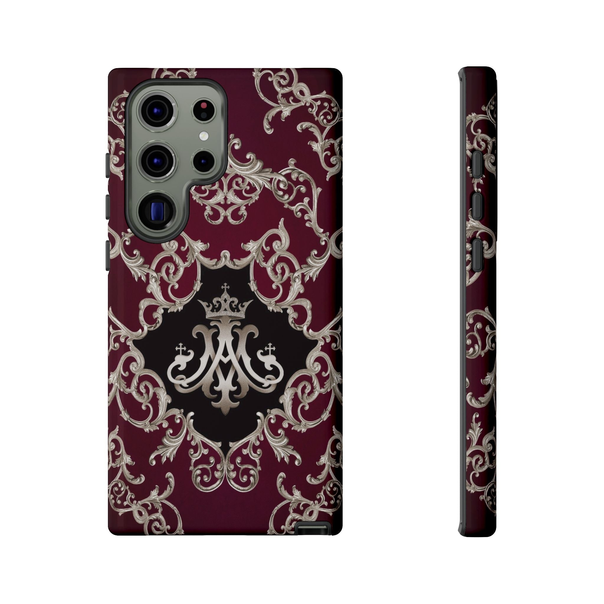 Ave Maria Hard Phone Case (Baroque Mahogany) - Venxara