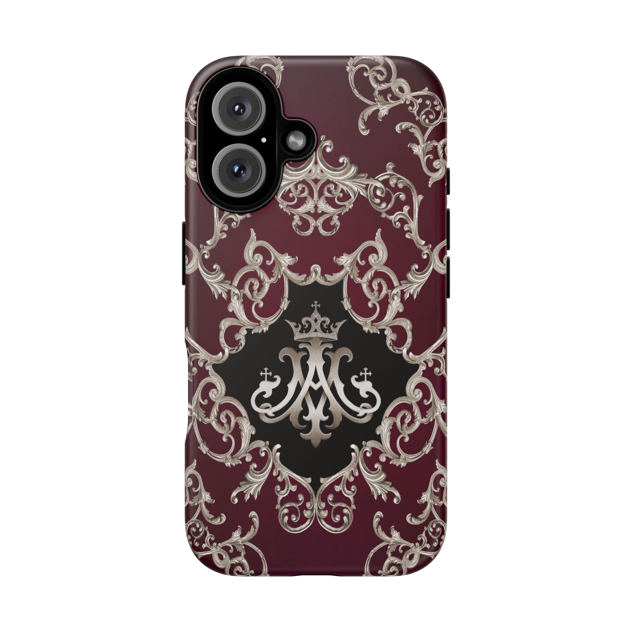 Ave Maria Hard Phone Case (Baroque Mahogany) - Venxara