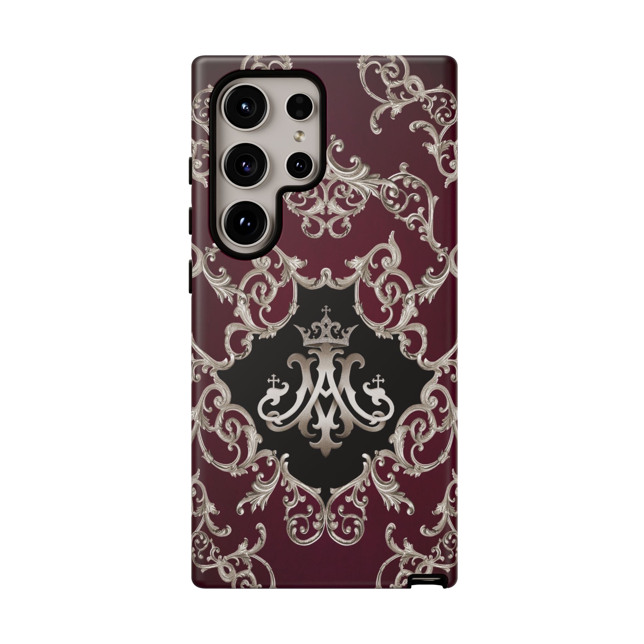 Ave Maria Hard Phone Case (Baroque Mahogany) - Venxara