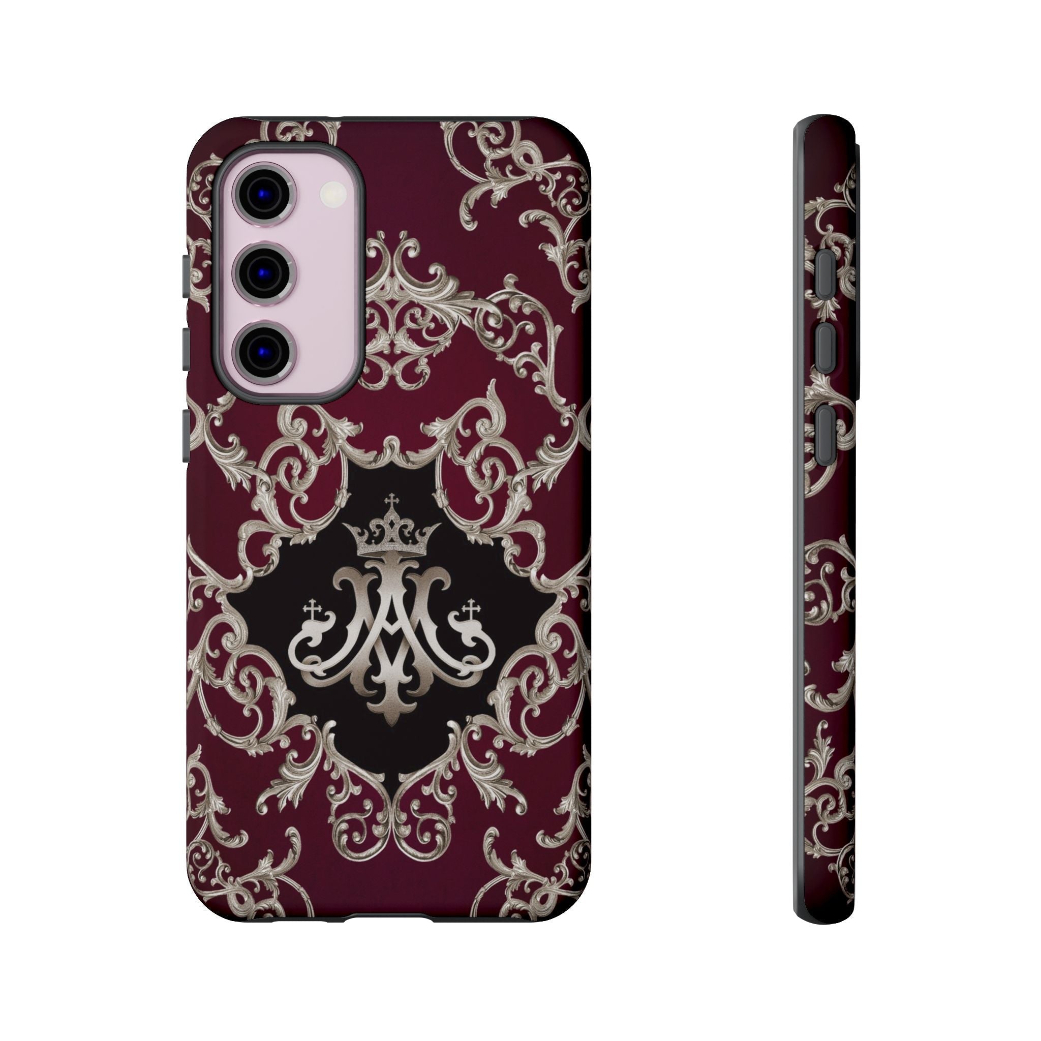 Ave Maria Hard Phone Case (Baroque Mahogany) - Venxara