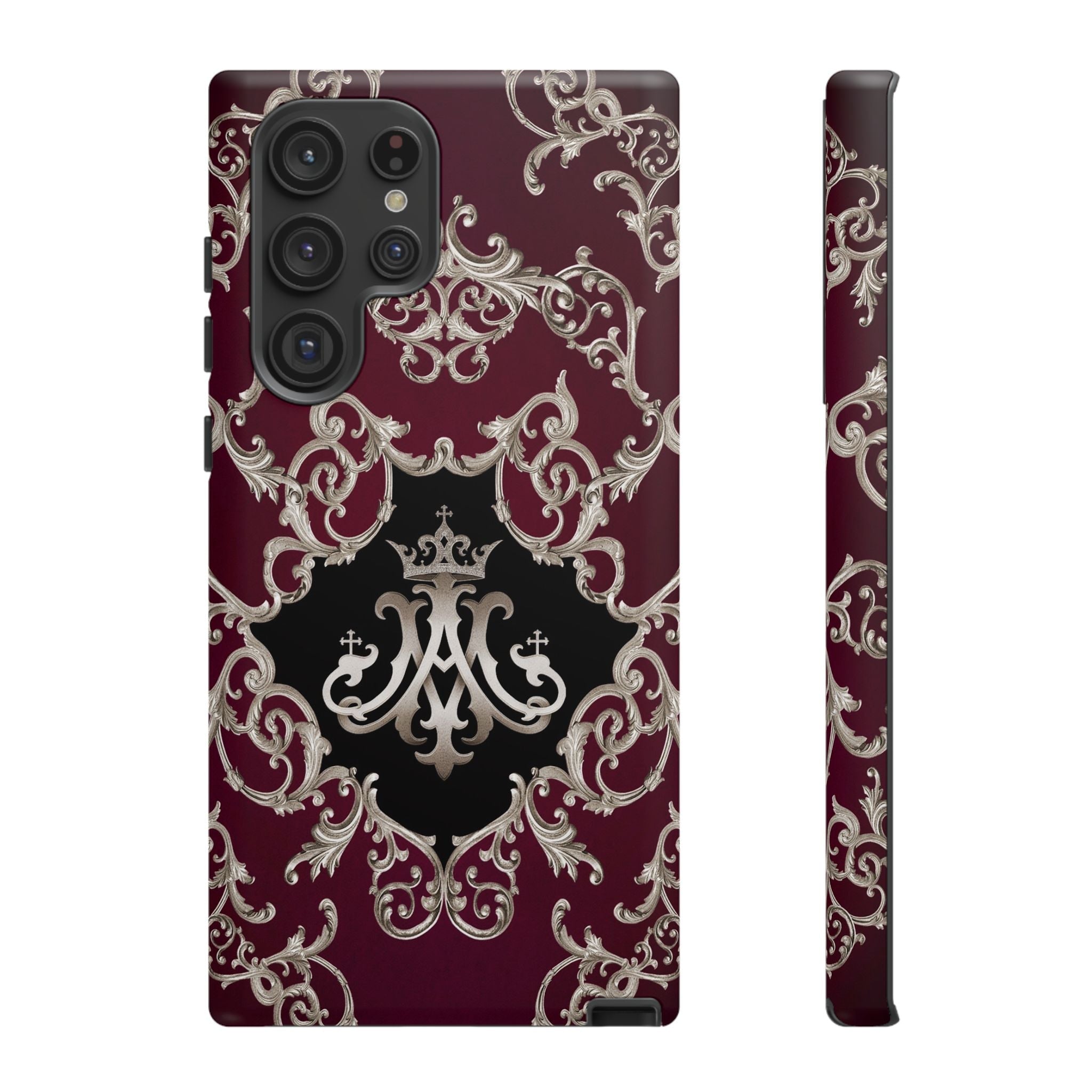 Ave Maria Hard Phone Case (Baroque Mahogany) - Venxara