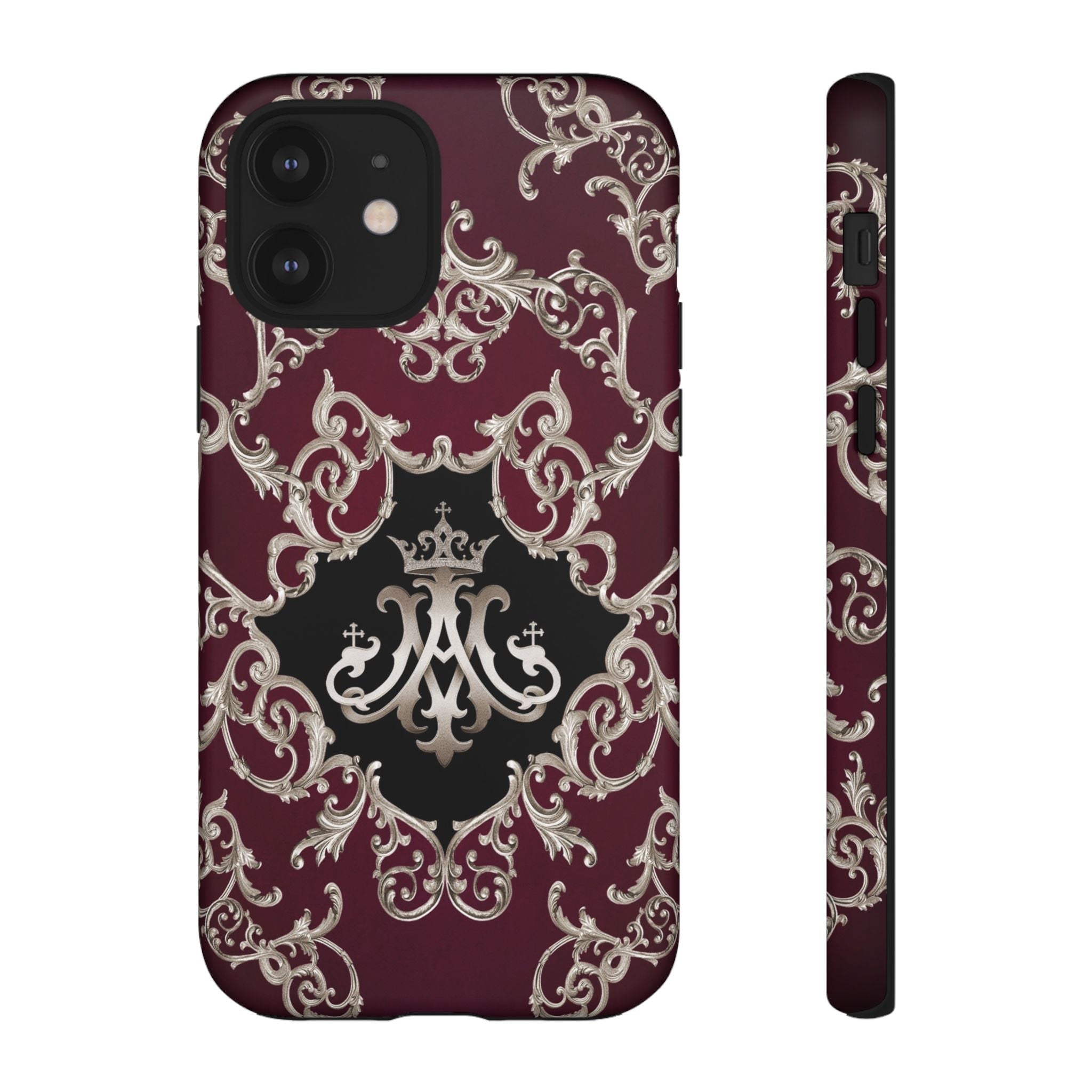 Ave Maria Hard Phone Case (Baroque Mahogany) - Venxara