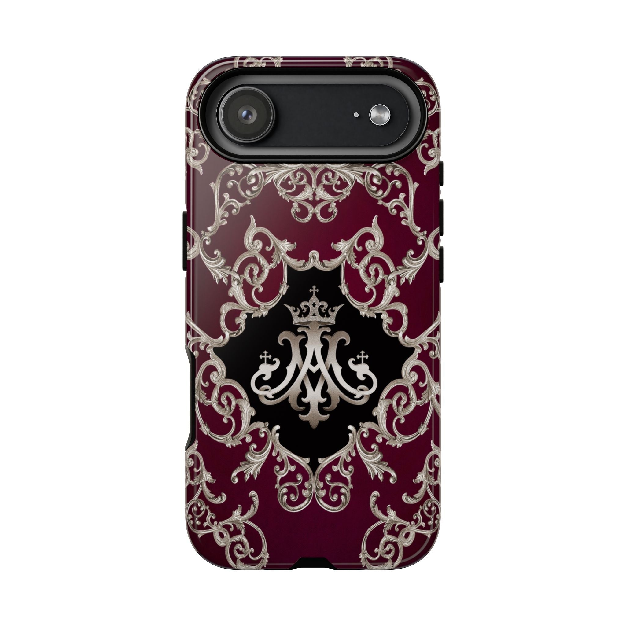 Ave Maria Hard Phone Case (Baroque Mahogany) - Venxara