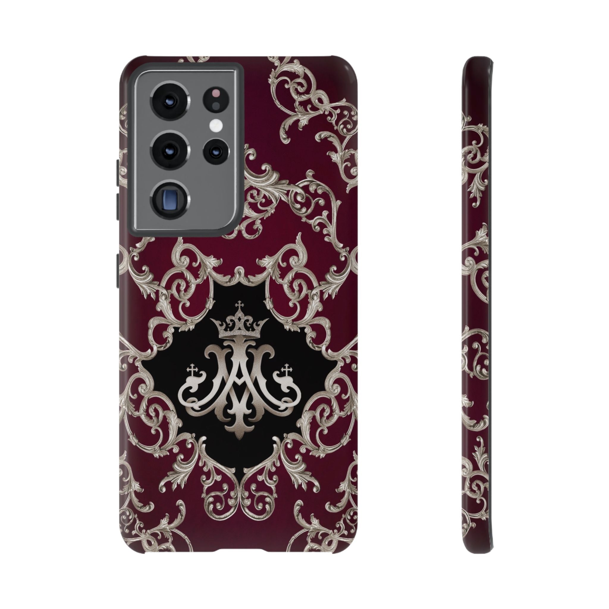 Ave Maria Hard Phone Case (Baroque Mahogany) - Venxara