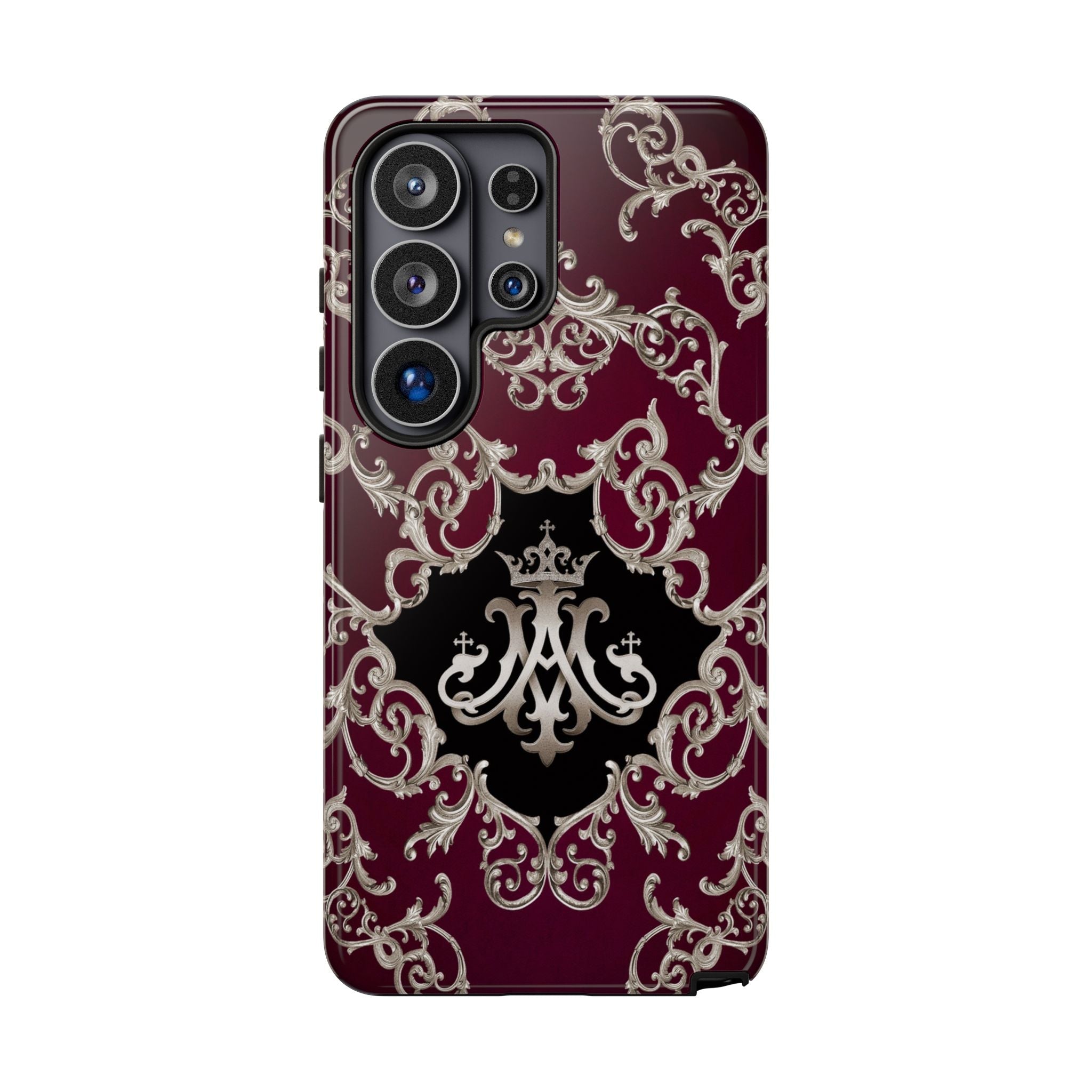Ave Maria Hard Phone Case (Baroque Mahogany) - Venxara