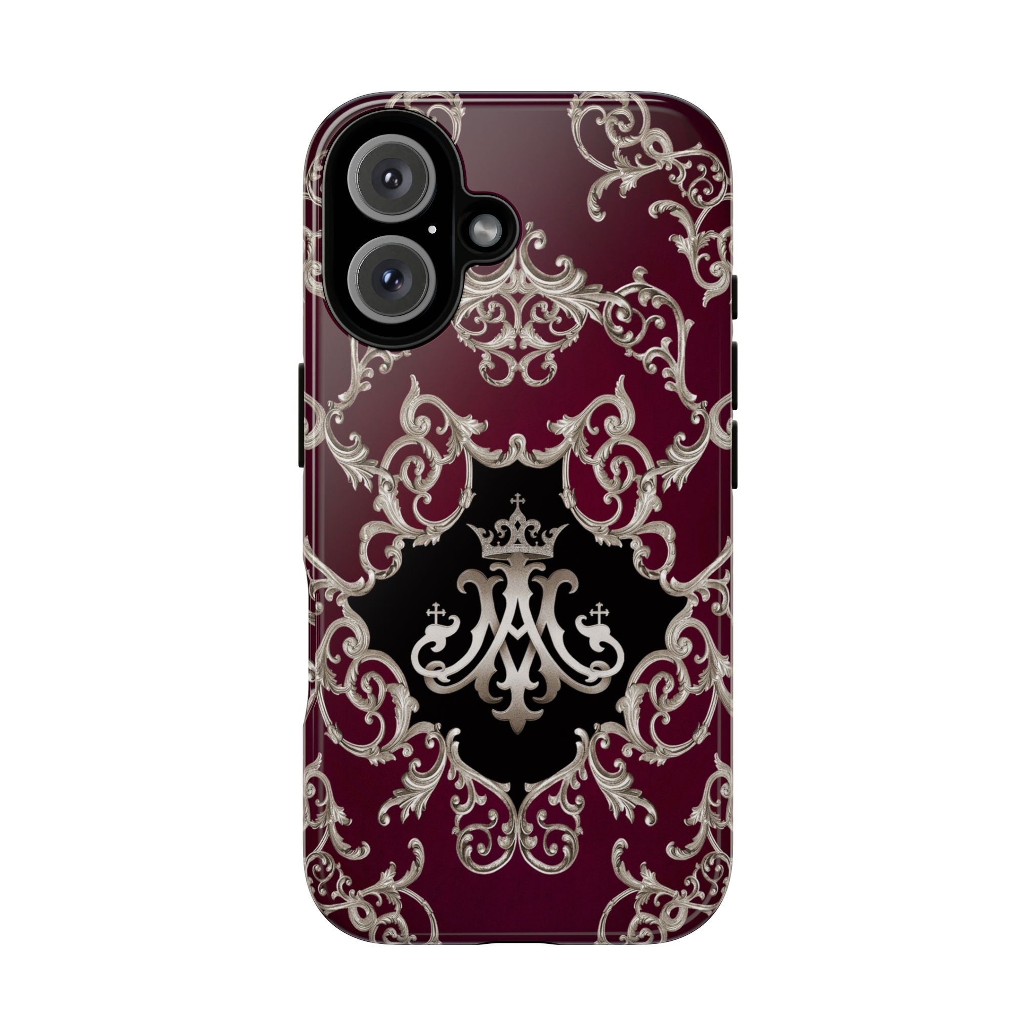 Ave Maria Hard Phone Case (Baroque Mahogany) - Venxara