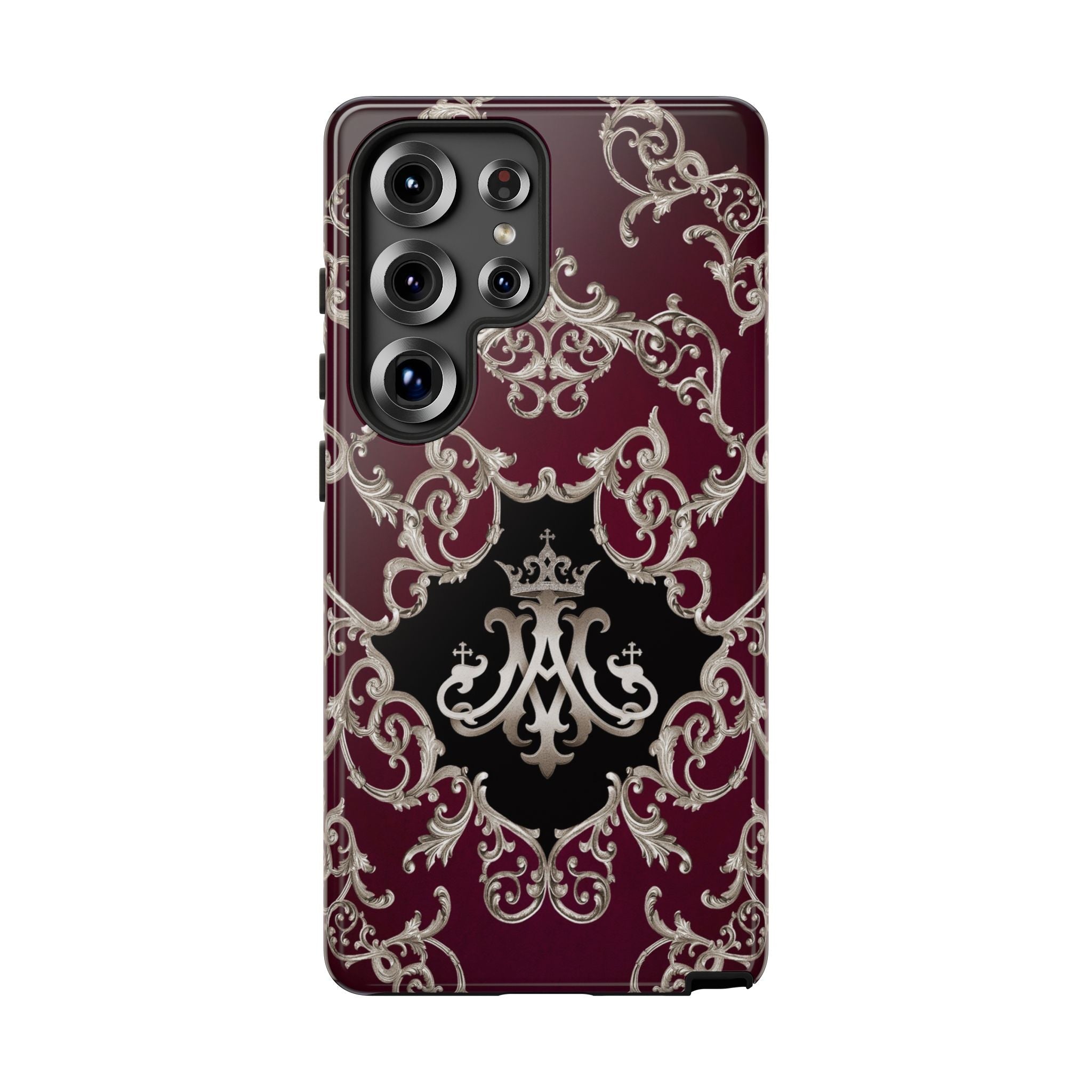 Ave Maria Hard Phone Case (Baroque Mahogany) - Venxara