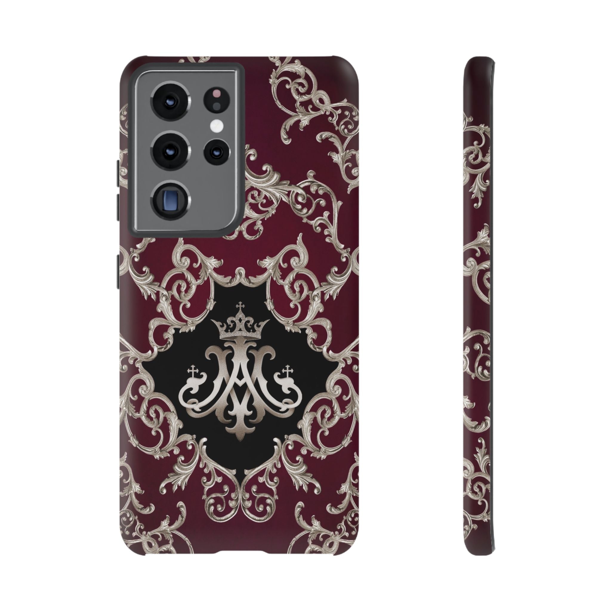 Ave Maria Hard Phone Case (Baroque Mahogany) - Venxara