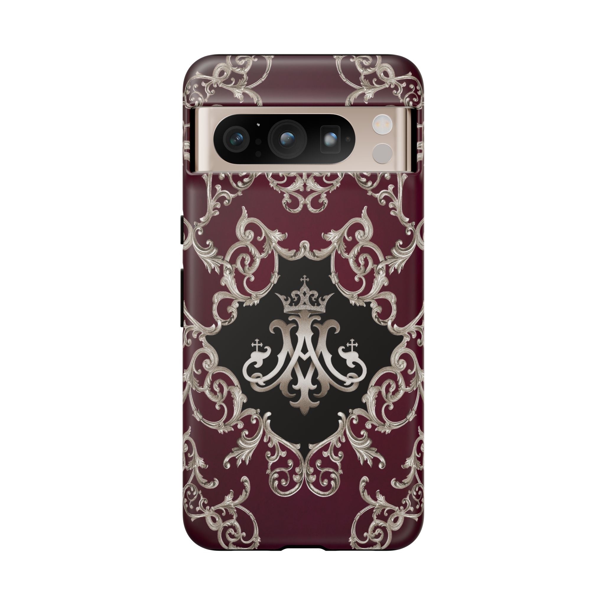 Ave Maria Hard Phone Case (Baroque Mahogany) - Venxara